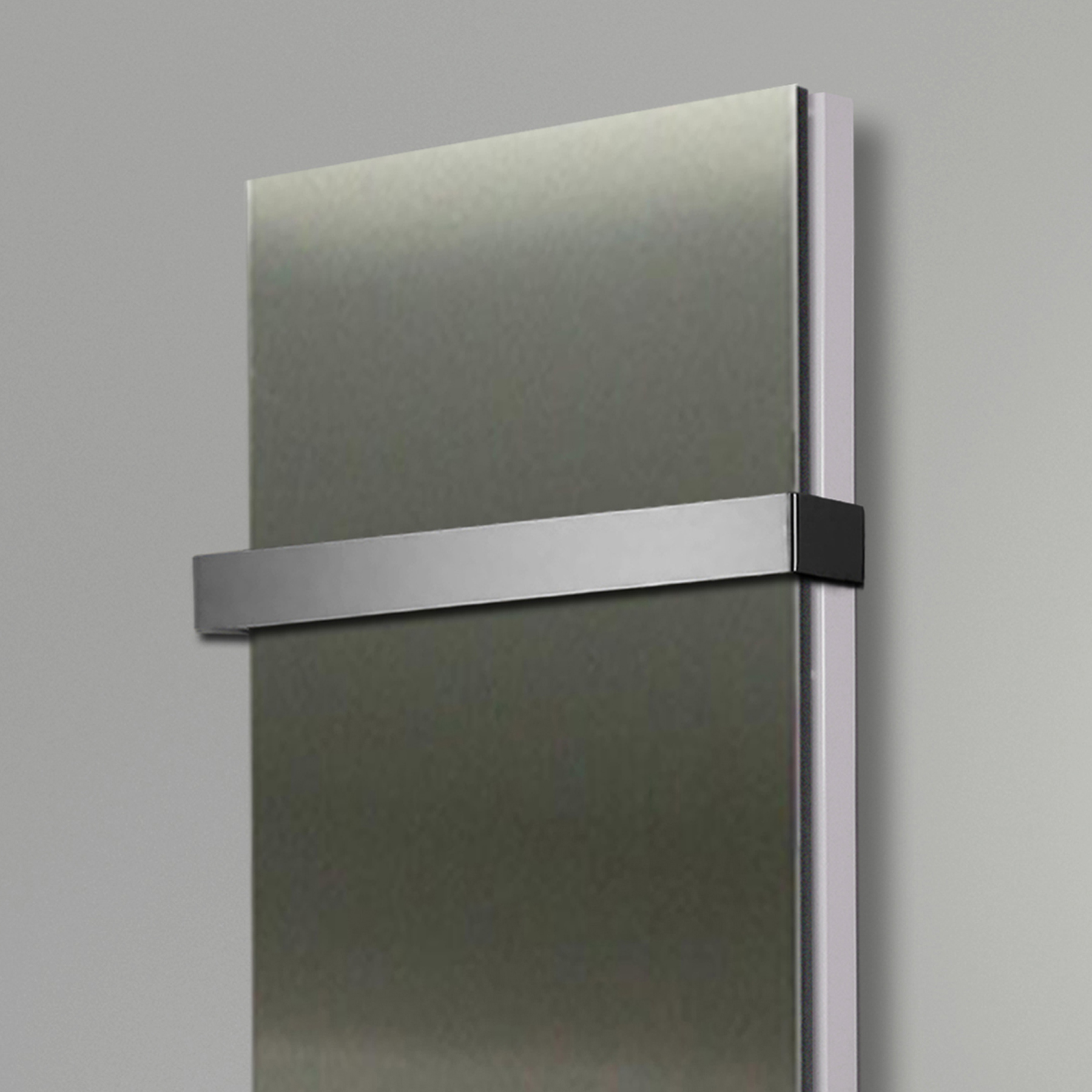 BADHEIZKÖRPER Design Mirror 5 120x47cm 1458 Watt Edelstahl matt (+1 Halter 50mm) SZAGATO Designheizkörper Handtuchheizkörper mit Mittelanschluss