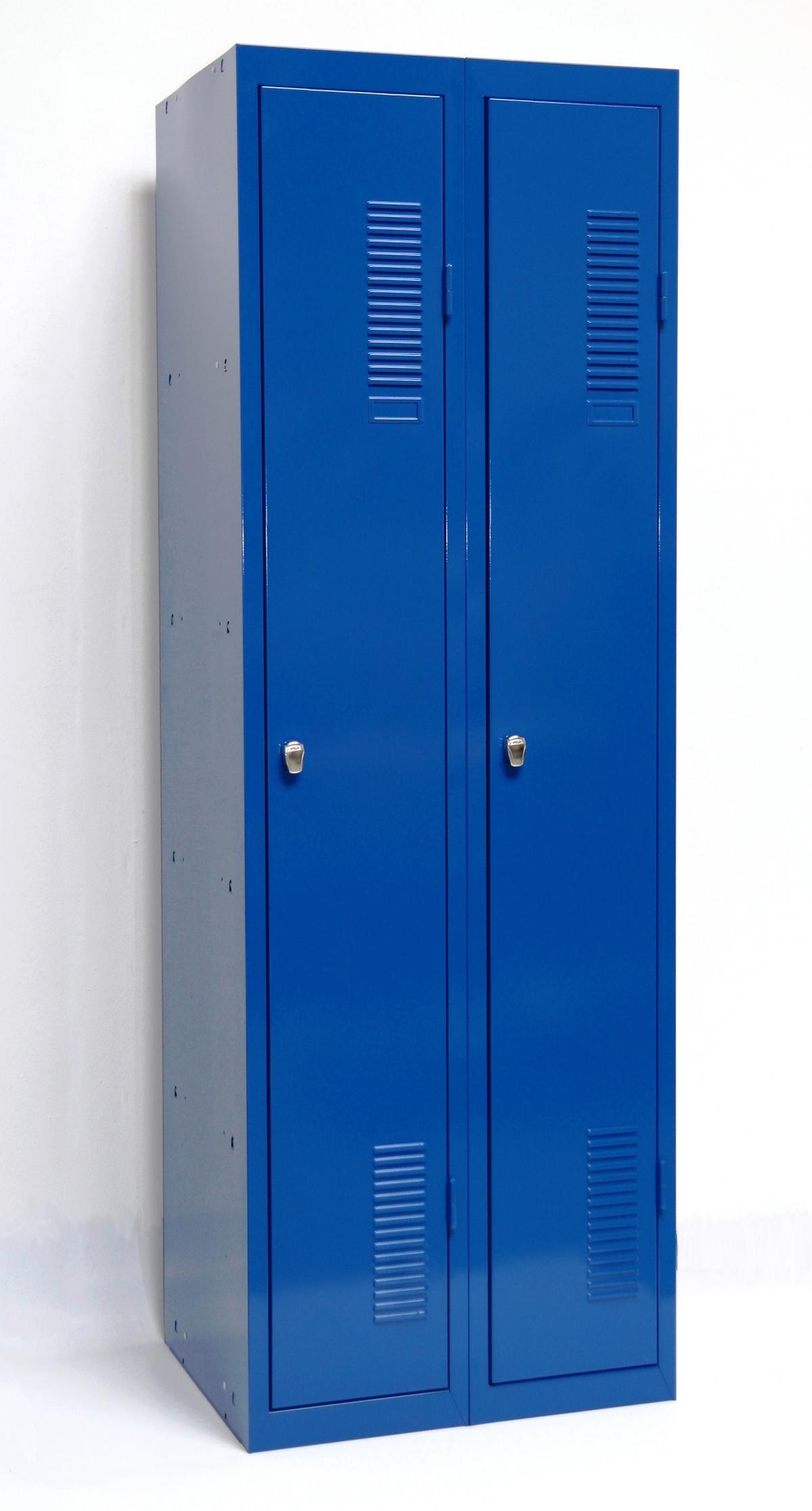 SPIND Boden Vorhängeschloss blau SZAGATO Spind Spinde Spindschrank Metallspind Schließfachspind Spinde Umkleide Umkleidespind #1