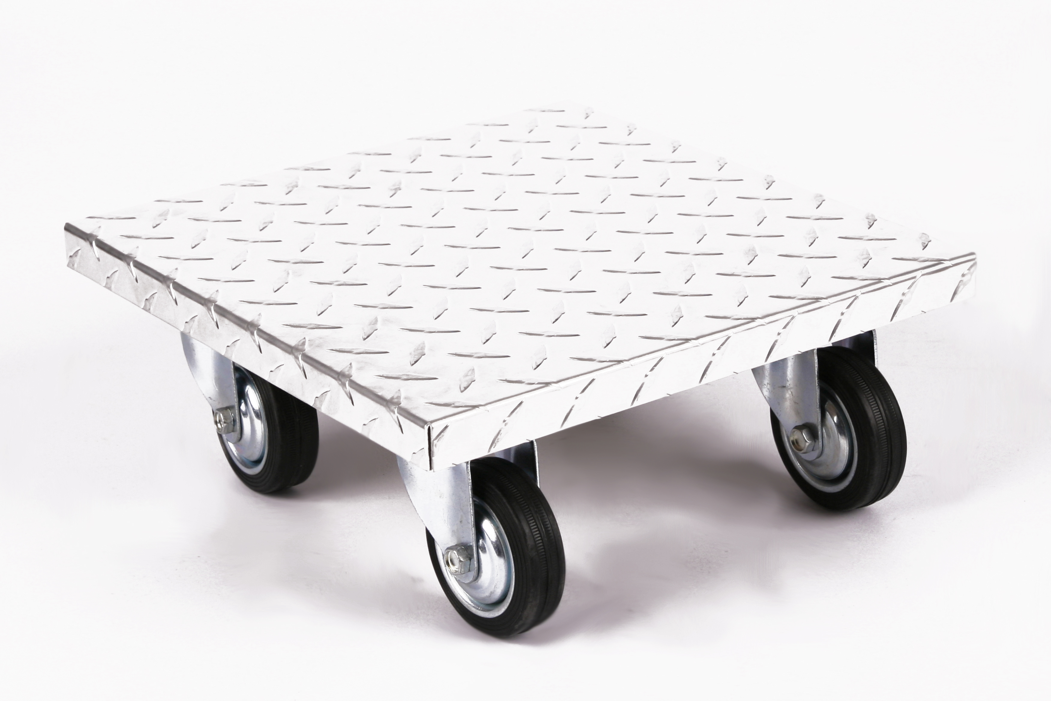 Rollbrett Pflanzenroller 30x30cm ALU 200kg große Rollen SZAGATO Made in Germany Blumenuntersetzer Möbelroller Outdoor Blumenroller Transportroller