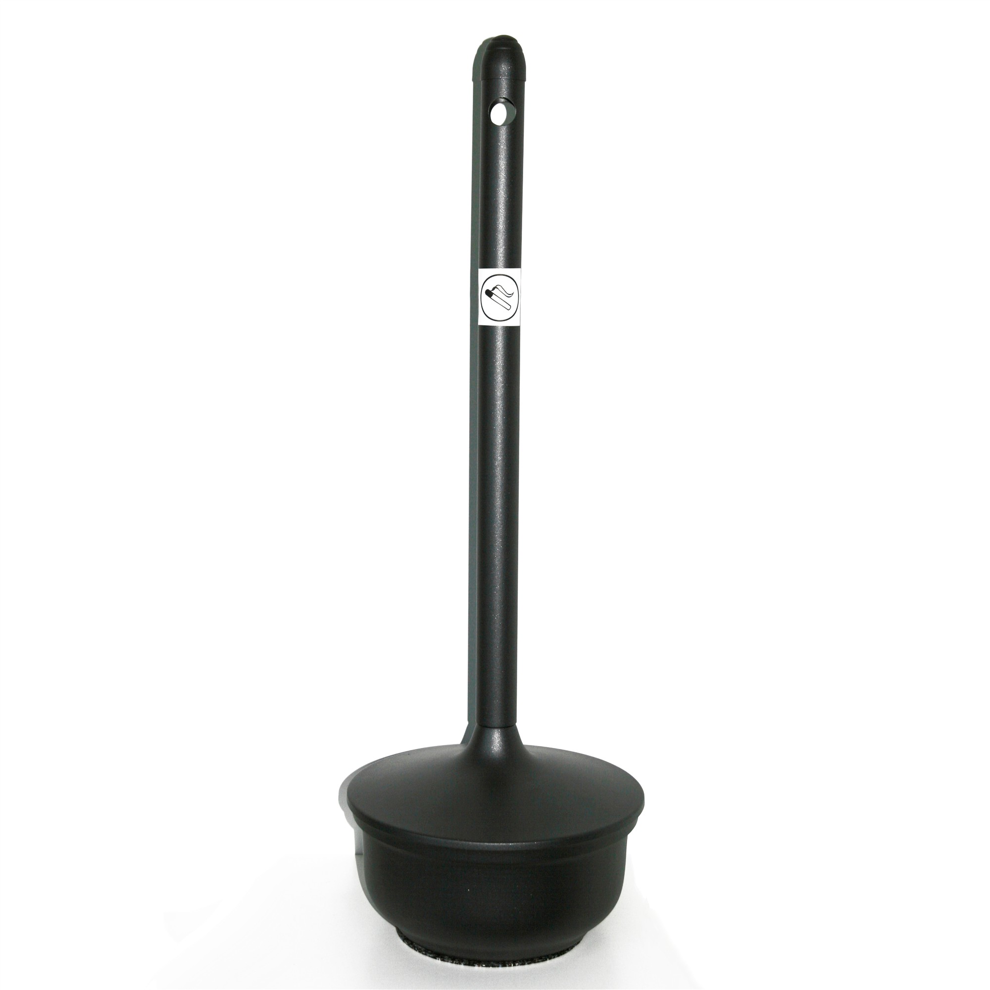 Aschenbecher Arabic 80xØ41 cm, ALU/ moonstone-grau
