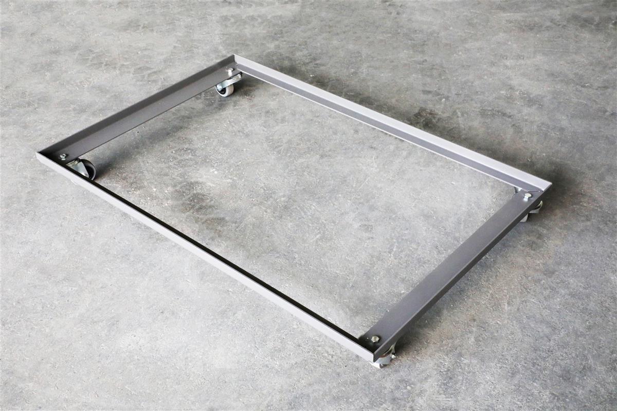 Palettenrollwagen 122x82cm für Europaletten 120x80cm 800kg SZAGATO Paletten Rollwagen Europalette Rollwagen für Europaletten Wagen Palettenrollwagen