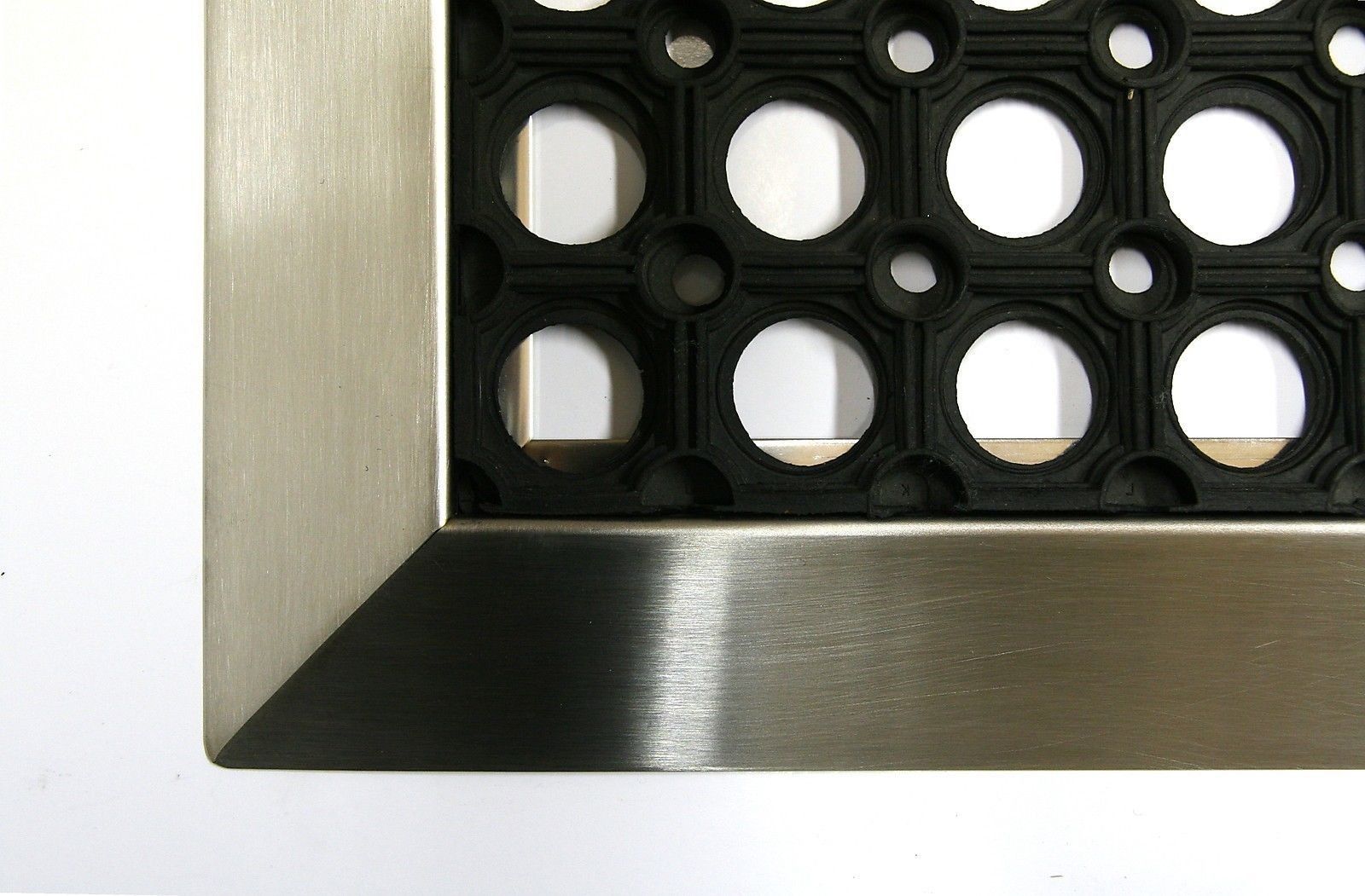 Edelstahlrahmen mit Fußmatte Ringgumimi 90x60cm SZAGATO Made in Germany Schuhabstreifer Edelstahl außen Schmutzfangmatte Fußabtreter draußen Edelstahlrahmen mit Fußmatte Ringgumimi 90x60cm SZAGATO Made in Germany Schuhabstreifer Edelstahl außen Schmutzfangmatte Fußabtreter draußen