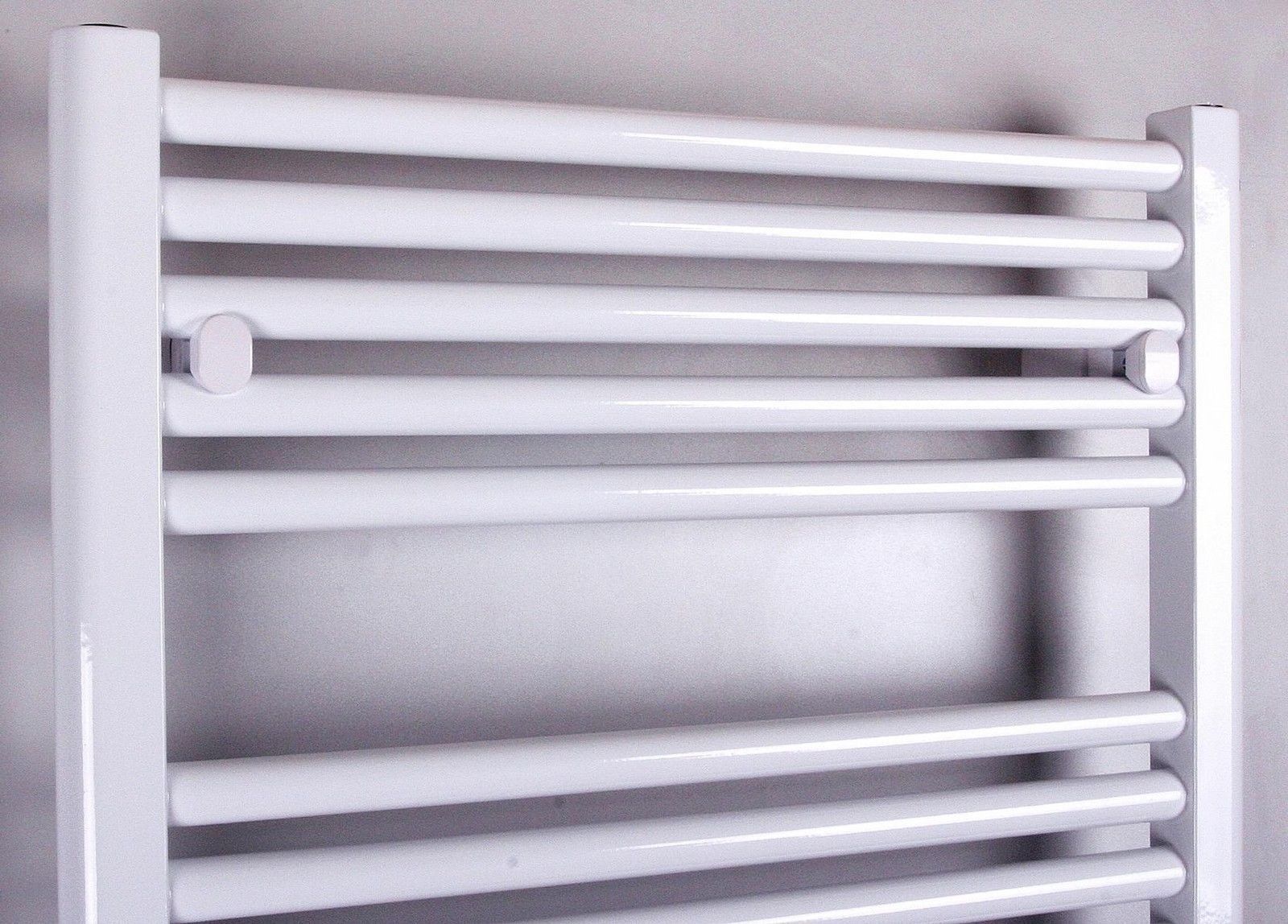 BADHEIZKÖRPER Design Bremen 1 77x60cm 671 Watt weiß SZAGATO Handtuchheizkörper Mittelanschluss Handtuchwärmer Mittelanschluss