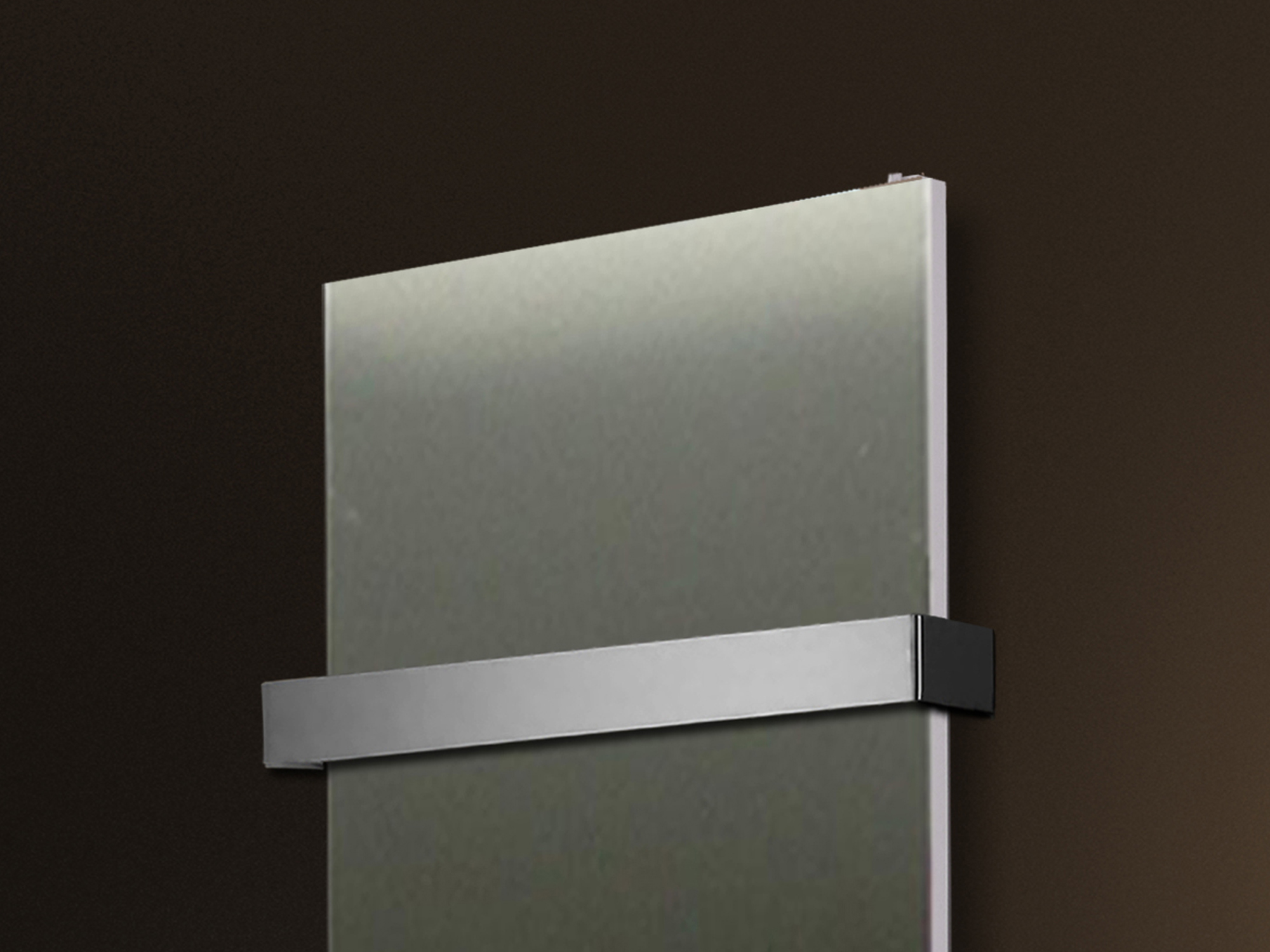 BADHEIZKOERPER Design Mirror 3 180x47cm 1118 Watt Edelstahl matt (+2 Halter 50mm) SZAGATO Designheizkörper Handtuchheizkörper mit Mittelanschluss