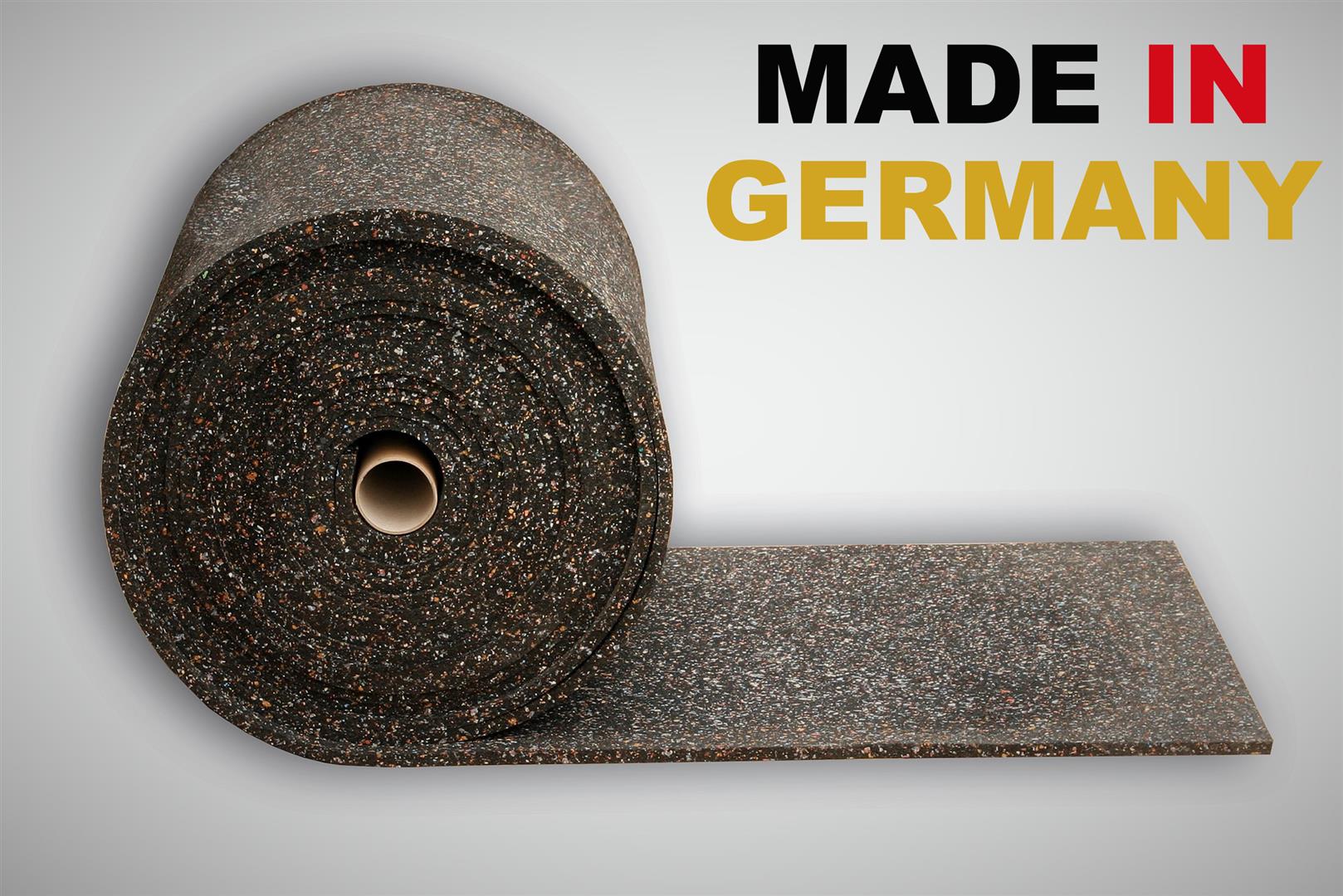 Gummimatte Anti-Vibrationsmatte Antirutschmatte 100 x 60 x 2cm SZAGATO Germany Gummigranulatmatte Antirutschmatte Kofferraummatte Bautenschutzmatte