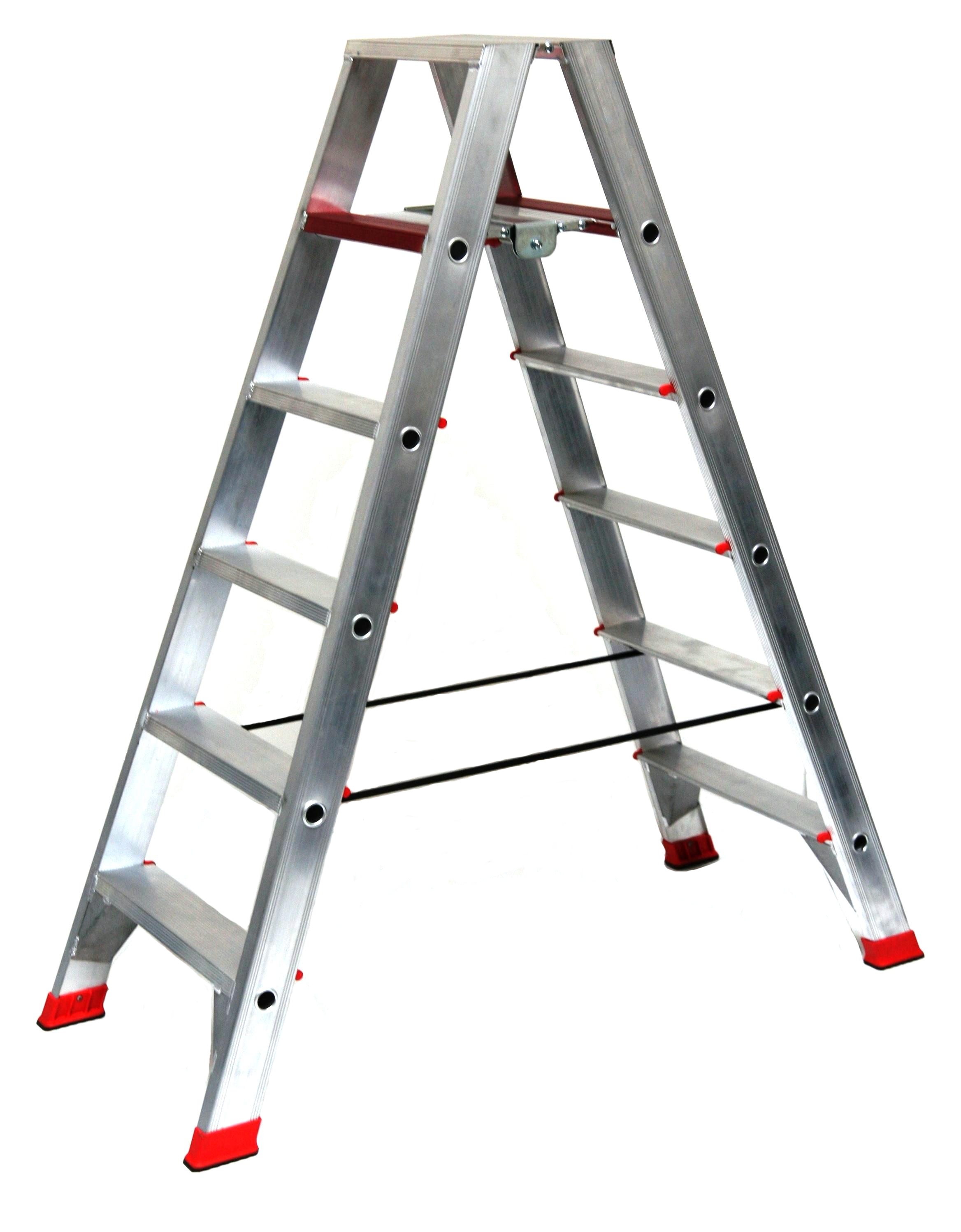 Stehleiter Profi Alu SZAGATO Leiter Alu Stehleiter Bockleiter Haushaltsleiter  