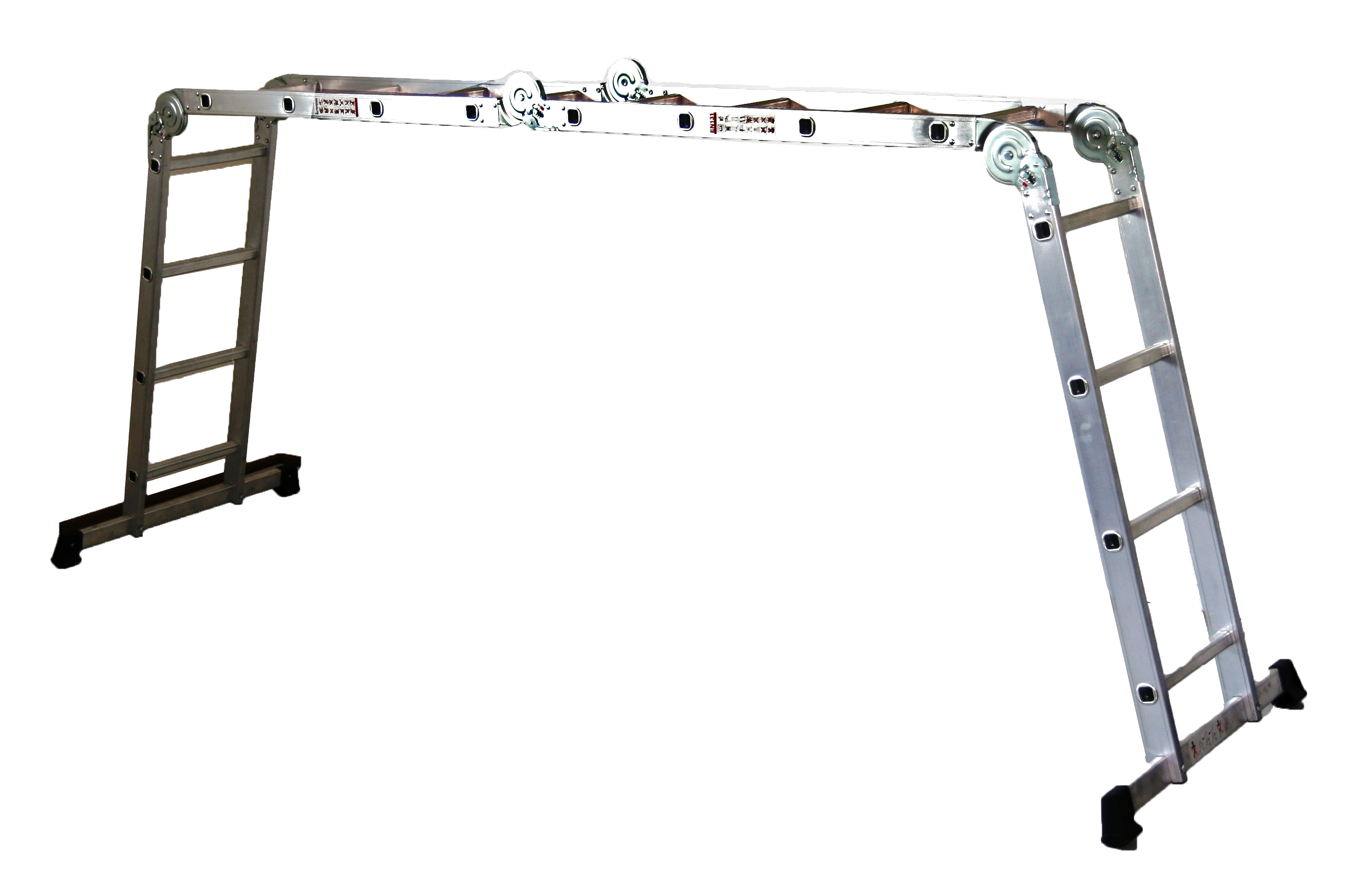  Mehrzweckleiter ALU SZAGATO Arbeitsleiter ALU Multifunktions-Leiter Gelenkleiter  3in1 Mehrzweckleiter #1