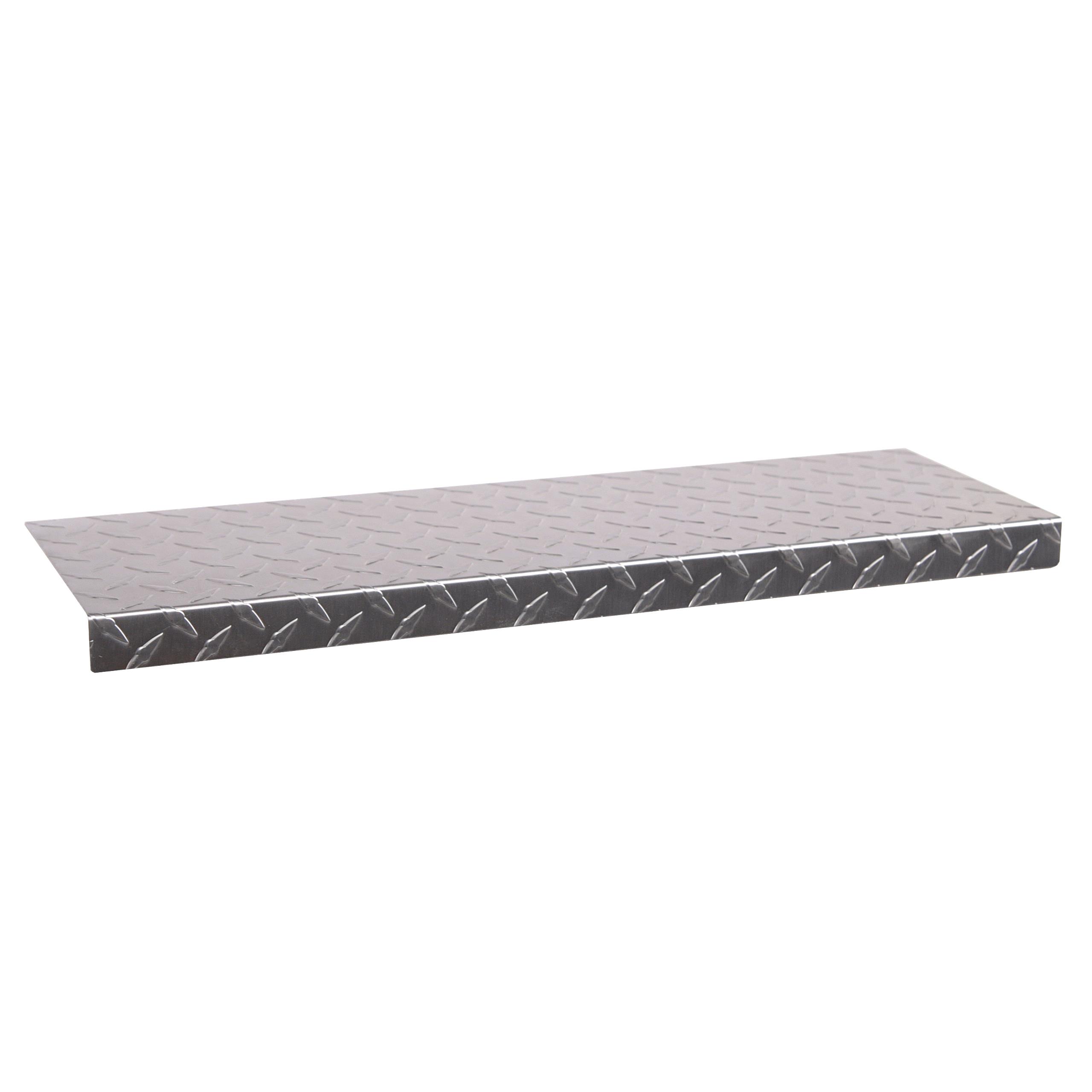 Stufenmatten aus Aluminium matt eckig 60x18cm SET= 5 Stück SZAGATO Treppenmatte Treppenmatte Stufenmatte Stufenmatten Aluminium ALU Metall