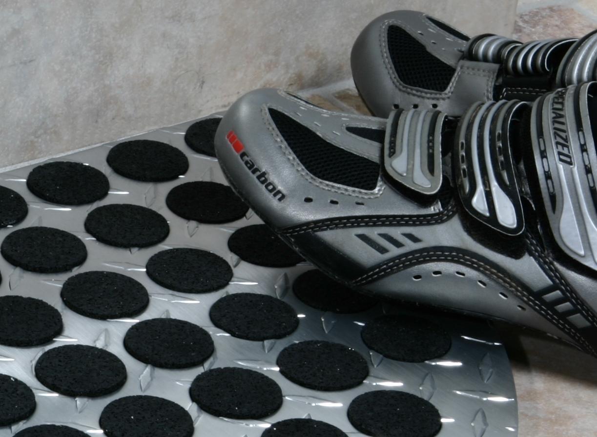 Fußmatte ALUMINIUM SZAGATO 60x40cm halbrund matt SZAGATO Made in Germany Fussmatte Alu Aluminium Fussmatte außen Schuhabstreifer Fussabtreter