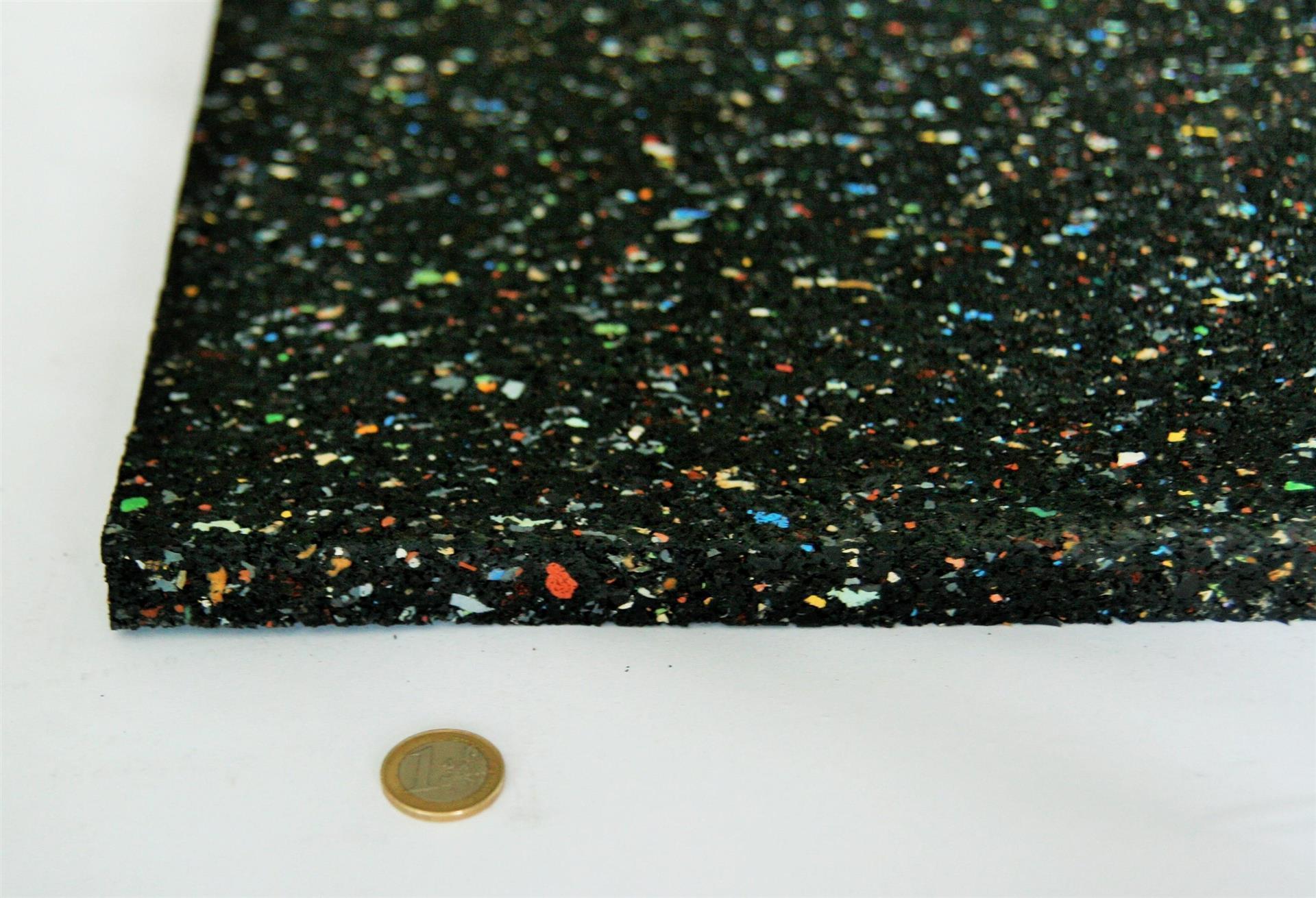 Gummimatte Anti-Vibrationsmatte Antirutschmatte 500 x 125 x 2cm SZAGATO Germany Gummigranulatmatte Antirutschmatte Kofferraummatte Anti-Rutschmatte