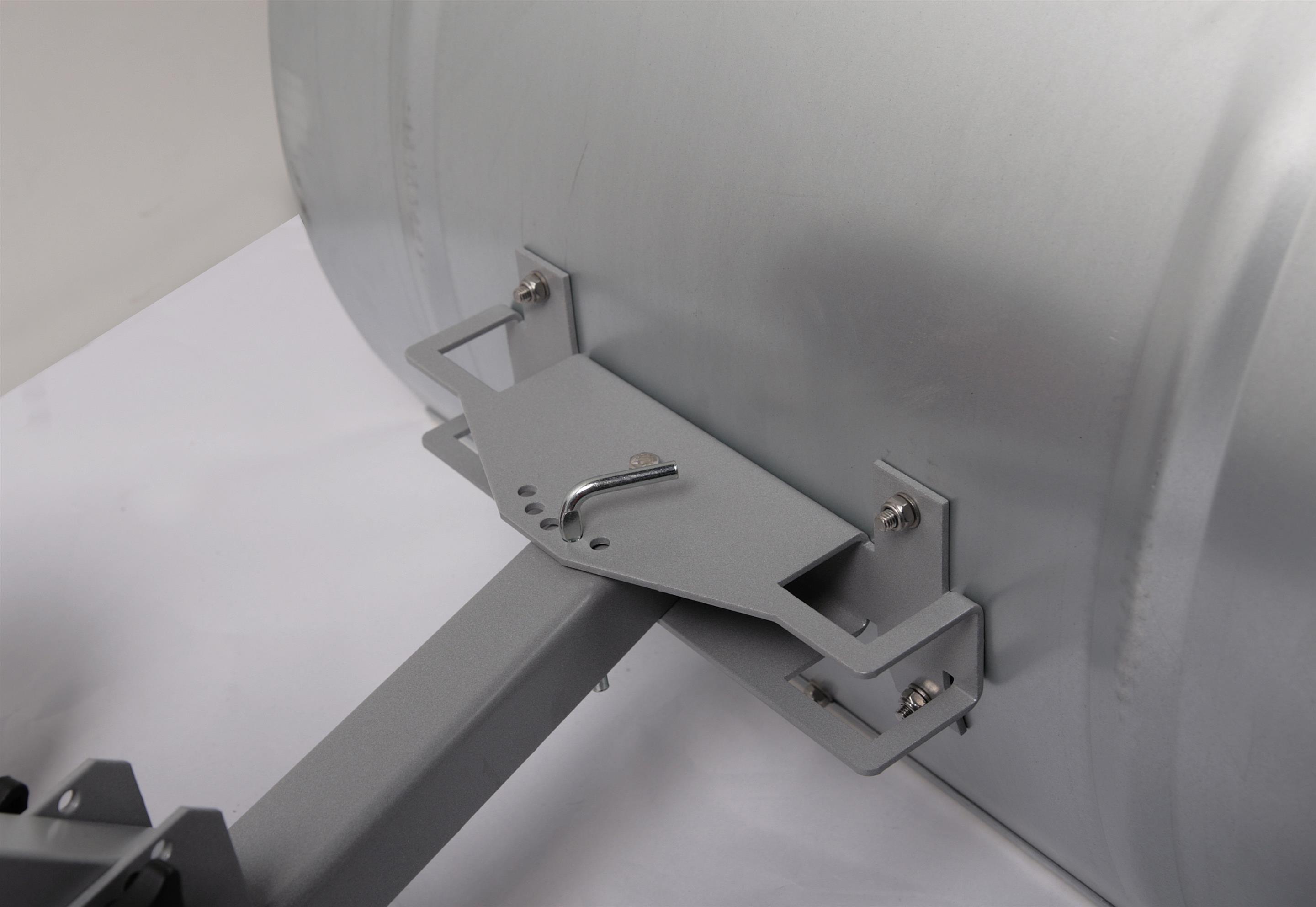 Schneeschieber Eco mit Räder 119x58x40cm Schaufel 58x33cm verz SZAGATO Made in Germany Schneeräumer mit Rädern Schneefuchs Schneeschieber auf Rädern