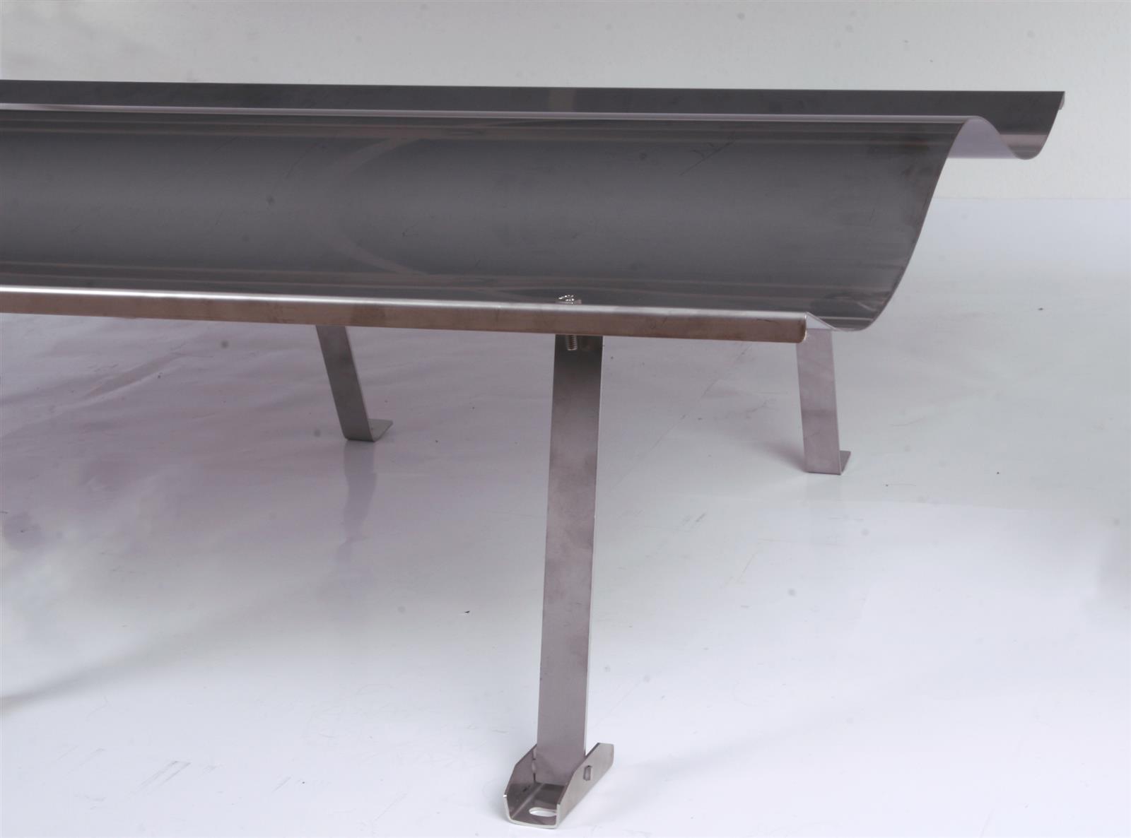 Schornsteinabdeckung Edelstahl 125x70cm klappbar No.6 Marke SZAGATO Germany Kaminhaube Edelstahl Kaminabdeckung Schornsteinhaube Schornsteinabdeckung