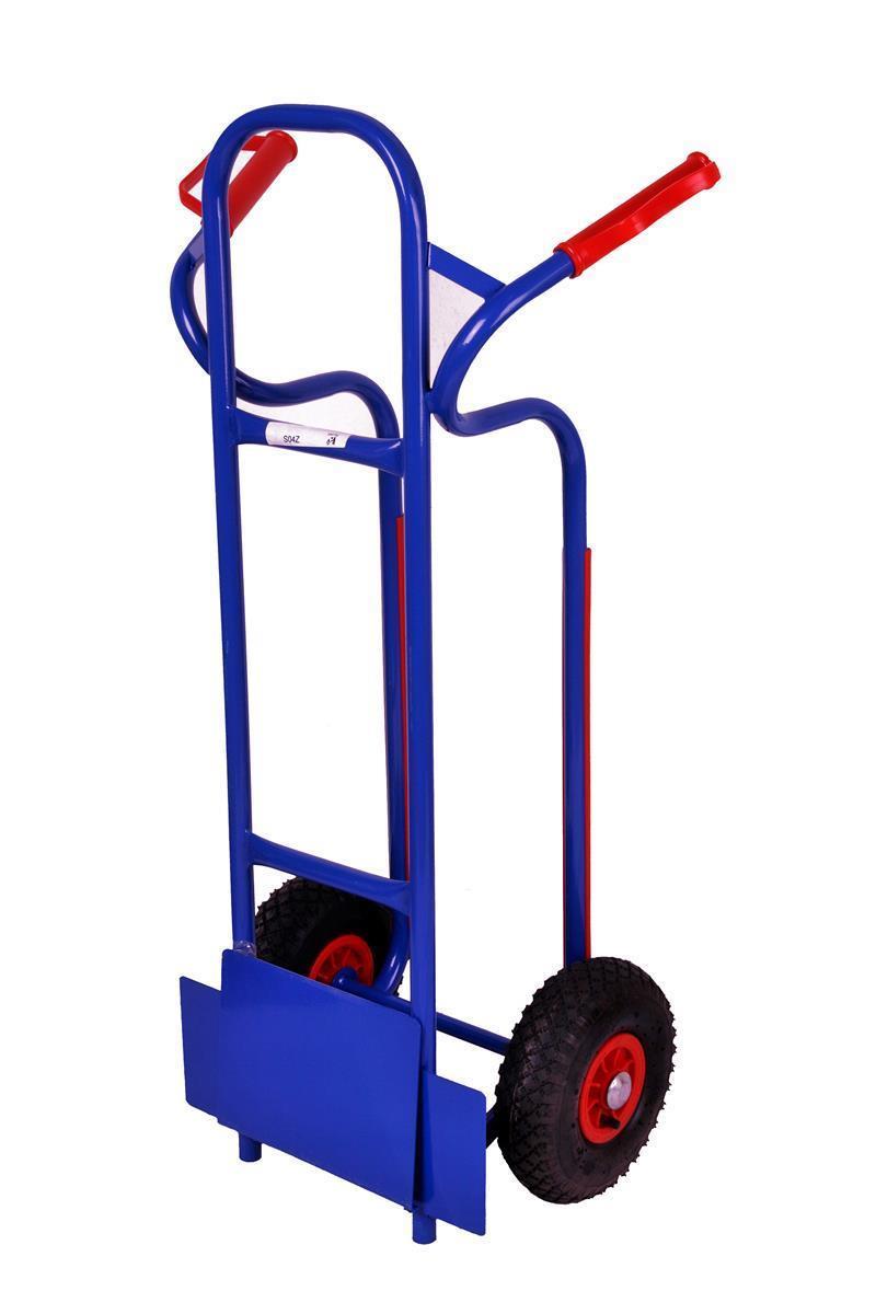 Sackkarre 250 kg Gleitkufen 111x50x53cm blau SZAGATO Transportkarre klappbar Sackkarre Stahl Sackkarre Stahl klappbar Sackkarre Gleitkufe kaufen