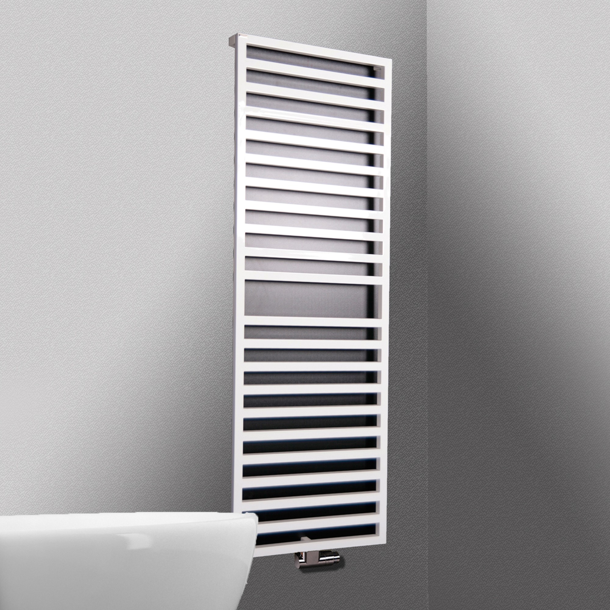 BADHEIZKÖRPER Design Square 3 179x60cm 1002 Watt weiß SZAGATO Designheizkörper Handtuchheizkörper mit Mittelanschluss Handtuchwärmer