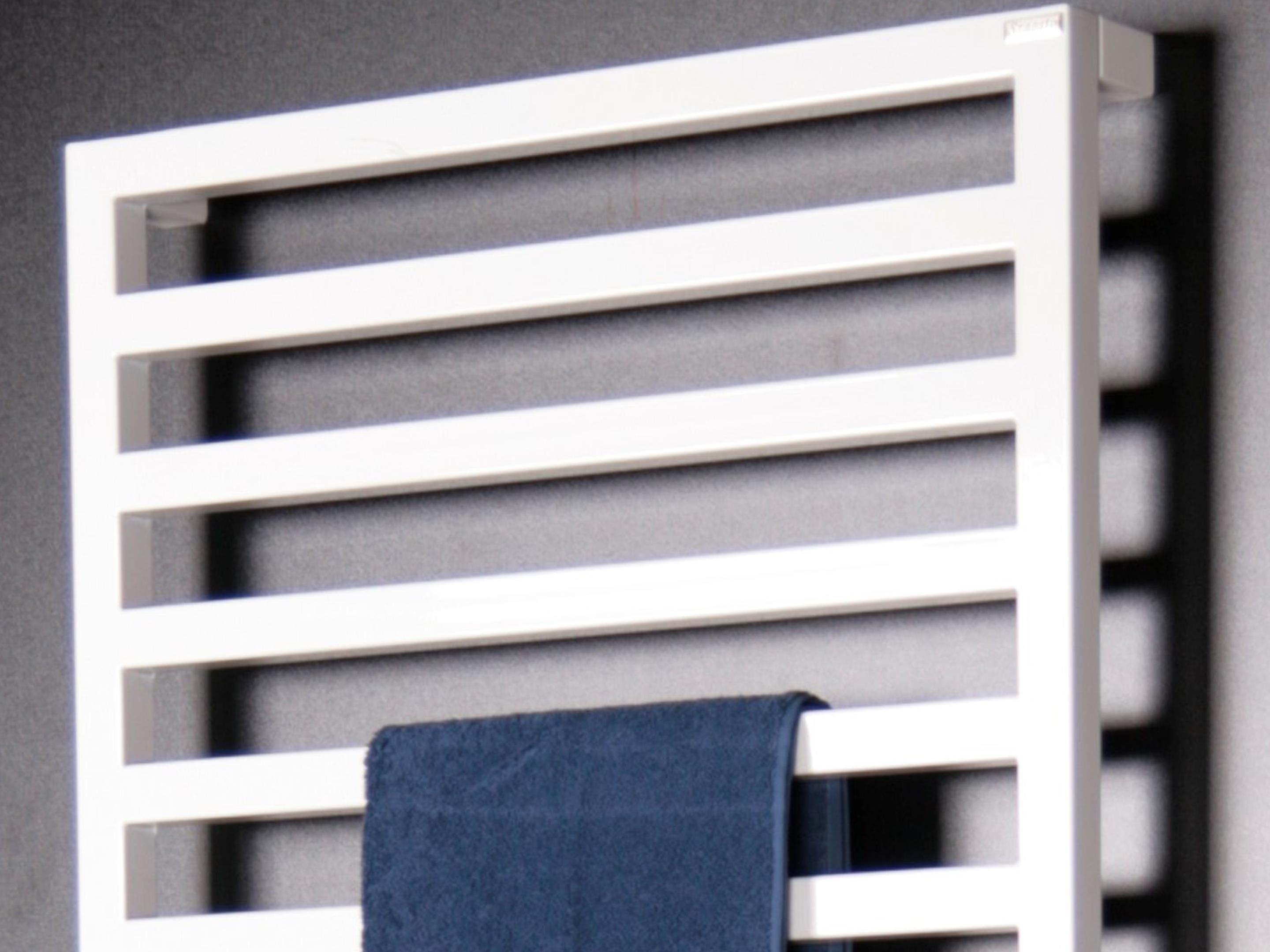 BADHEIZKÖRPER Design Square 2 147x60cm 810 Watt weiß SZAGATO Designheizkörper Handtuchheizkörper mit Mittelanschluss Handtuchwärmer