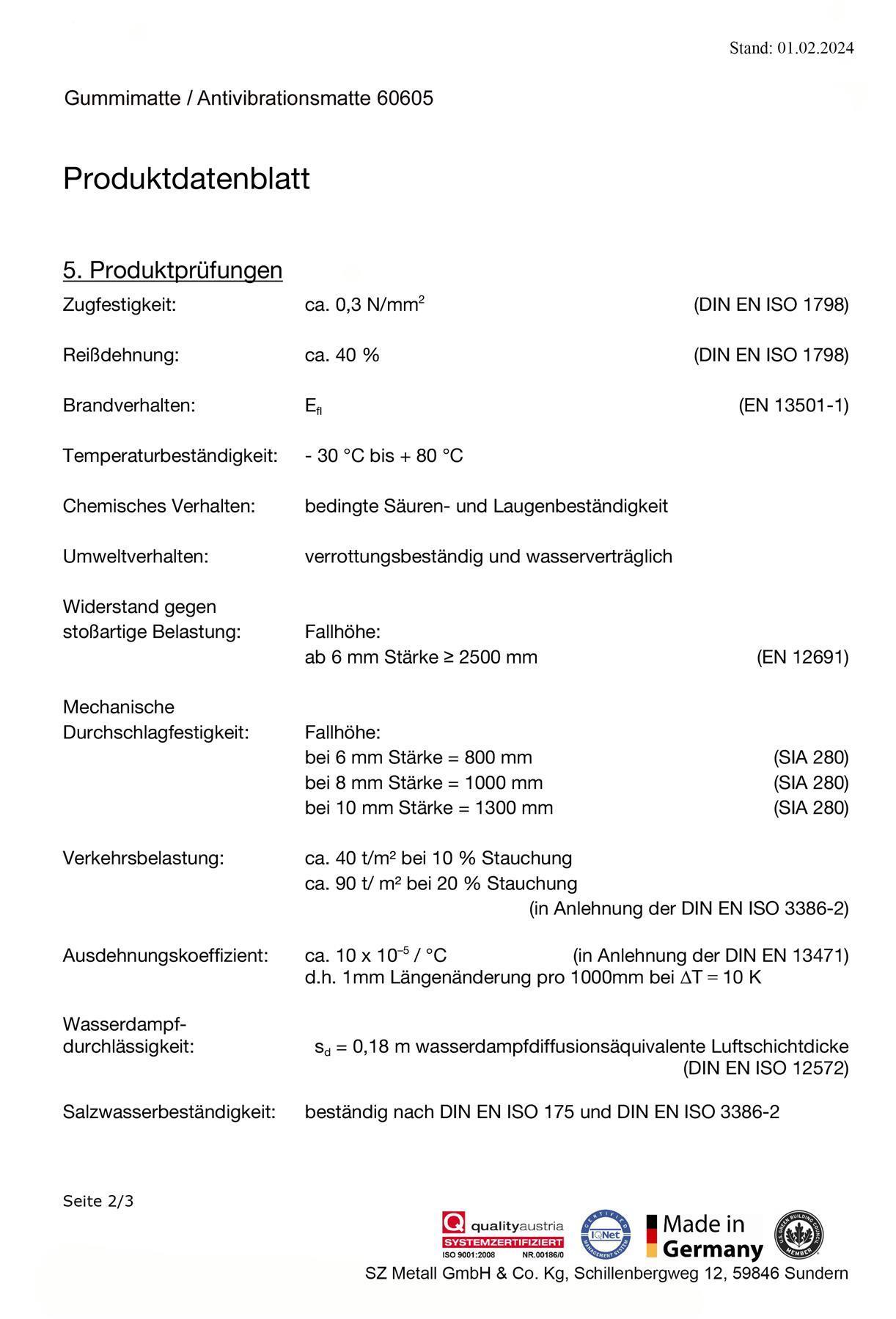 Bautenschutzmatte Gummi 200x100x0,8cm SZAGATO Gummimatte Gummigranulatmatte Antirutschmatte Gummi Granulat Matte recycelt