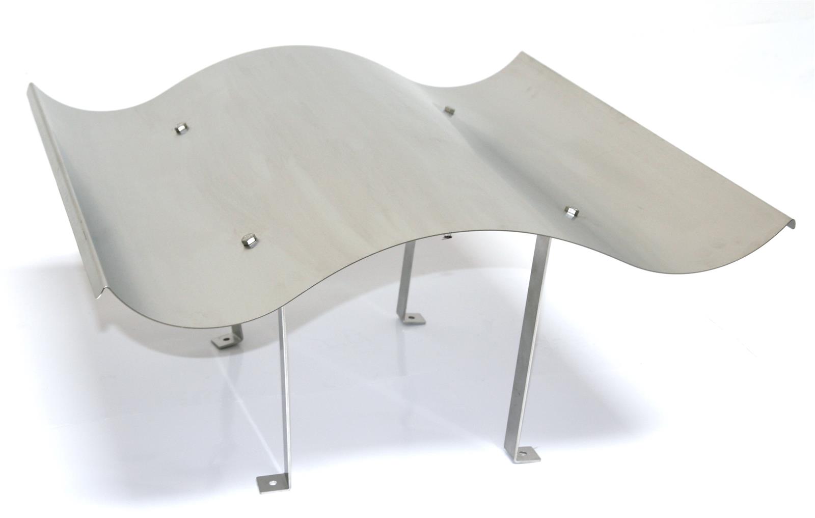 Schornsteinabdeckung Edelstahl 100x70cm starr No. 5 SZAGATO Made in Germany Kaminhaube Edelstahl Kaminabdeckung Schornsteinhaube Schornsteinabdeckung