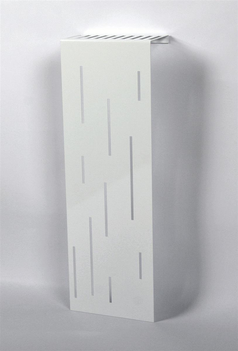 Heizkörperverkleidung 60 x 60 cm Design: Raute, weiß (SET= 2 Stück) Marke:  Szagato (Heizkörper-abdeckung für Heizkörper/Heizung Heizungs-verkleidung  Heizkörper-verkleidung Heizungs-abdeckung) : : Baumarkt