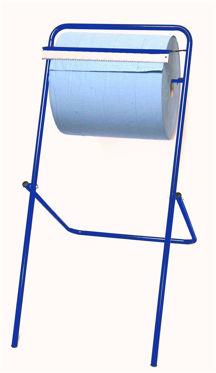 Putzrollenhalter Industrie Bodenständer 70x50x50cm Werkstatt SZAGATO Papierrollenhalter Wand Industrierollen Halter für Putzrollen Wandhalter