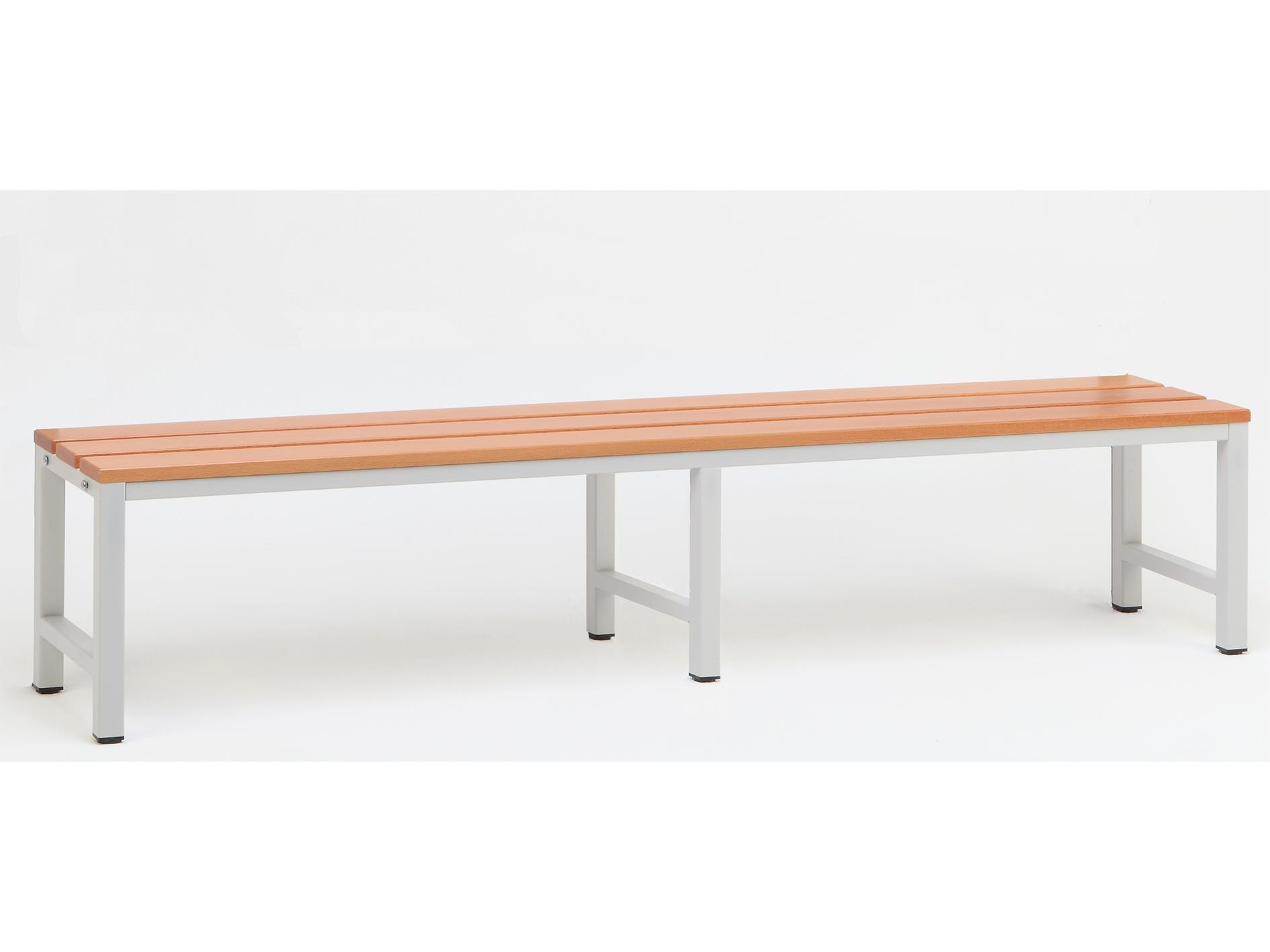 Umkleide Bank BxHxT 200x42x30cm Marke SZAGATO Umkleidebank Garderobe Umkleide Sitzbank Umkleidebänke Umkleidesitzbank Fitnessstudio Fußball Bank