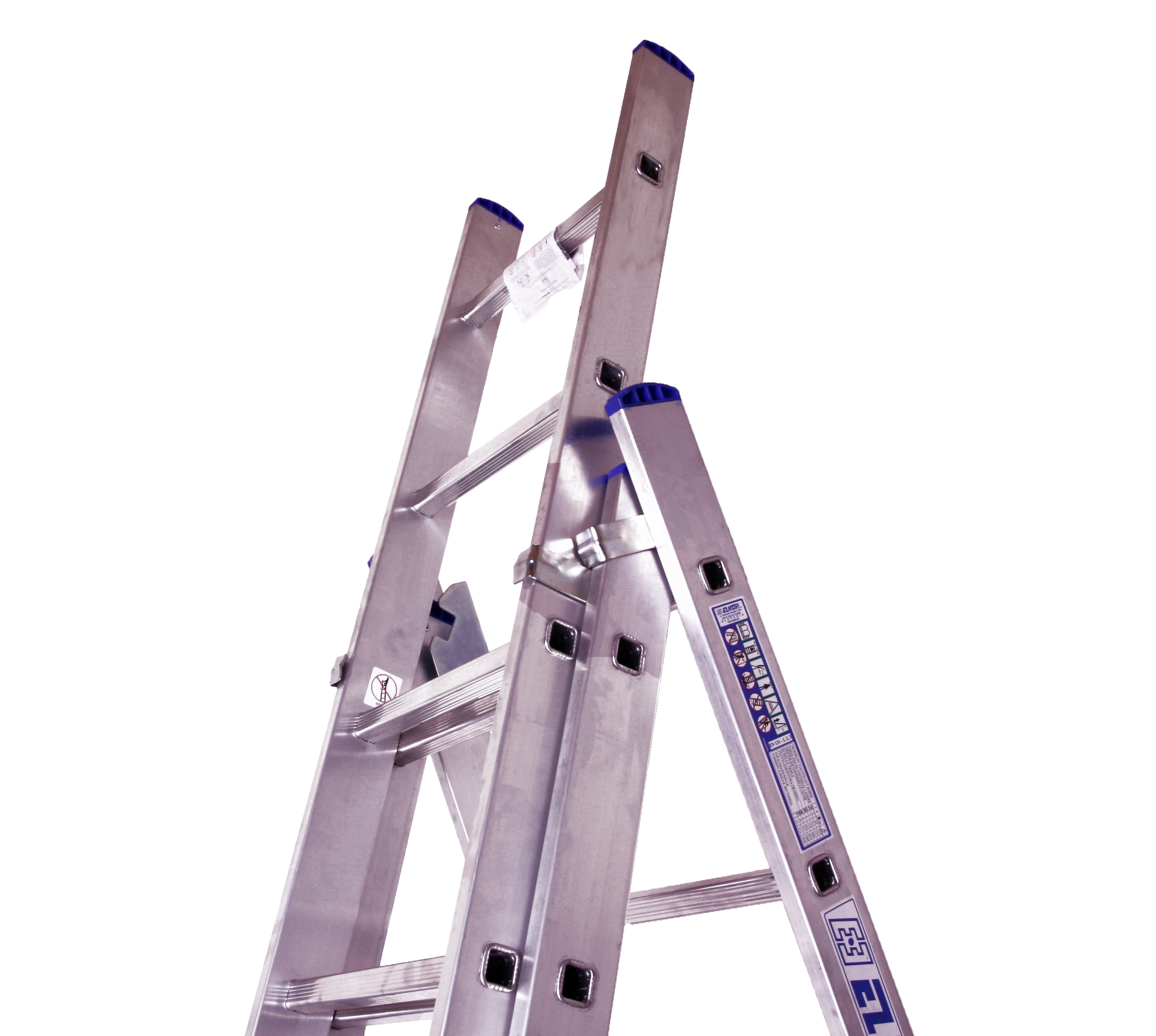 Stehleiter SZAGATO Stufenleiter Stehleiter ausziehbar Mehrzweckleiter Standleiter Schiebeleiter