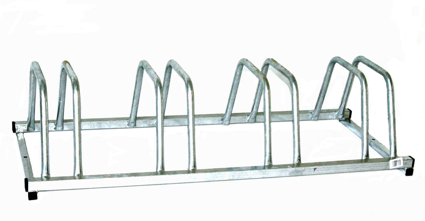 Fahrradständer 4 Fahrräder 100x39cm SZAGATO Fahhrad Ständer Standfuß Fahrrad Fahrradständer Reifenbreite 65 mm Fahrradbügel Fahrradhalter