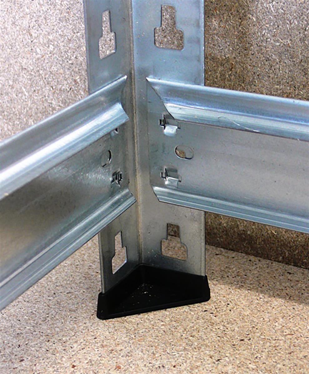 Steckregal 175 kg Profi II 220x92x46cm verzinkt SZAGATO Metallregal Fachbodenregal Lagerregal Metall Fachboden Regal Schwerlastregal Regalsystem