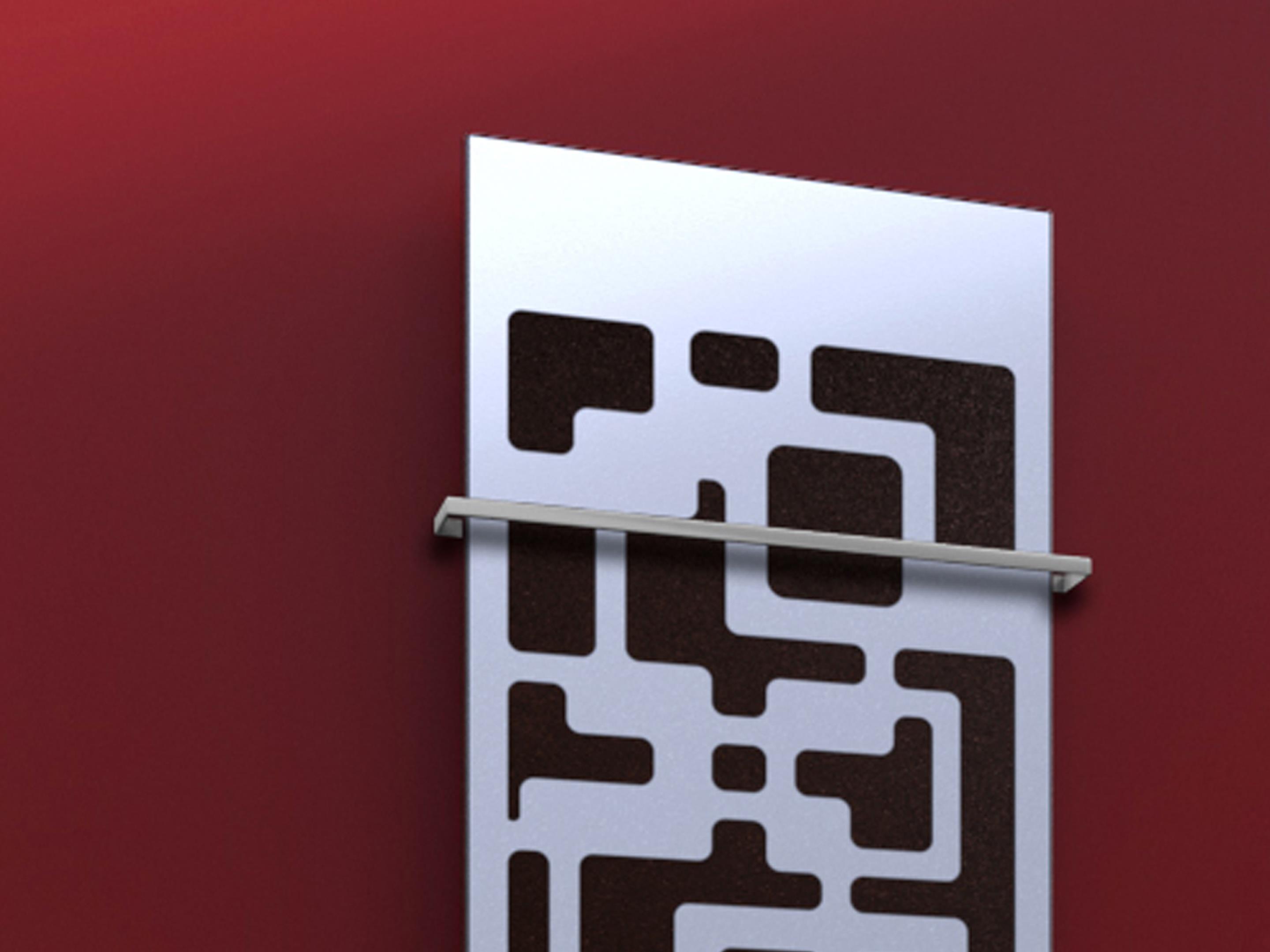 BADHEIZKÖRPER Design Downtown 3 180x47cm 1118 Watt weiß +1 Halter 15mm SZAGATO Designheizkörper Handtuchheizkörper mit Mittelanschluss Handtuchwärmer