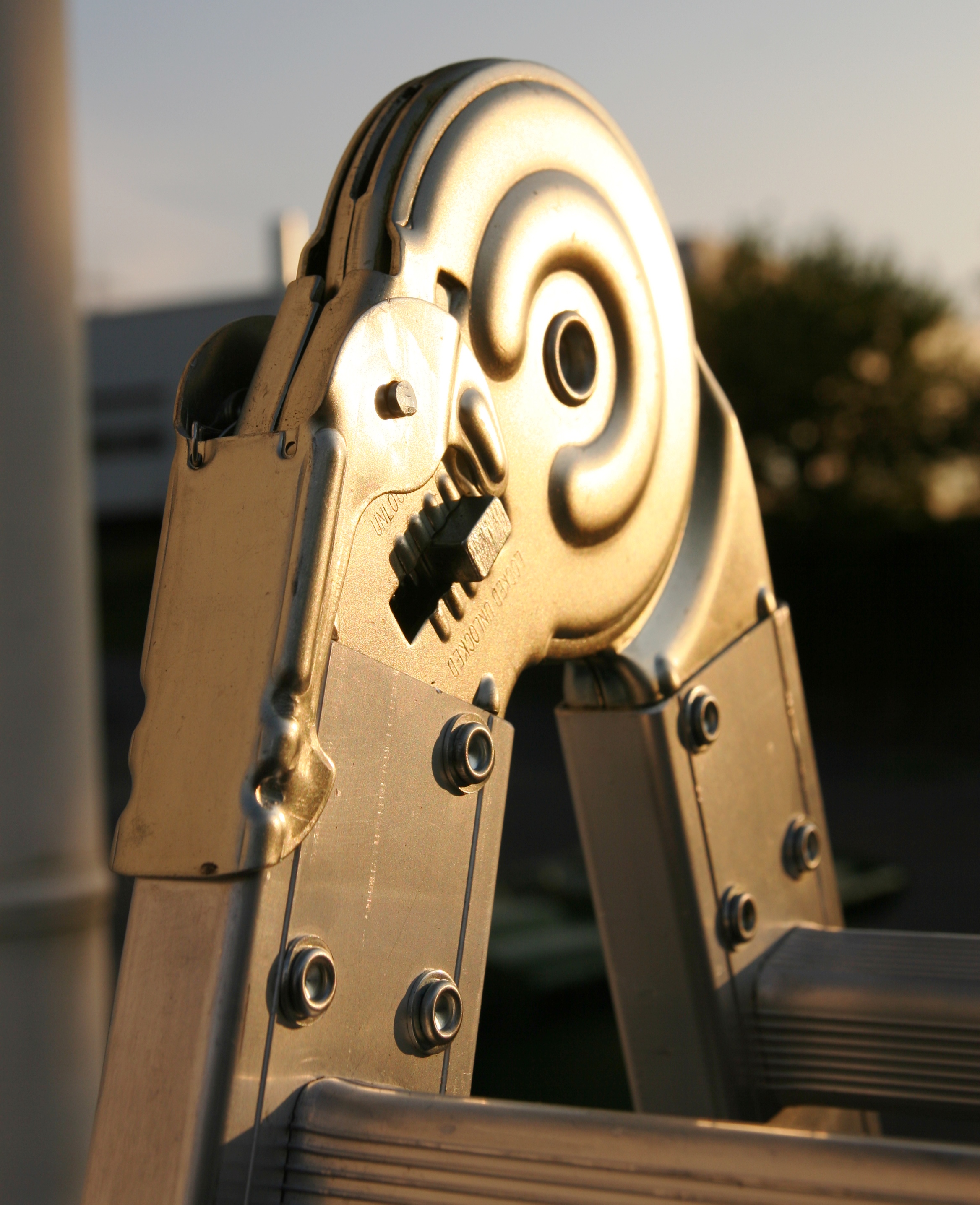  Mehrzweckleiter ALU SZAGATO Arbeitsleiter ALU Multifunktions-Leiter Gelenkleiter  3in1 Mehrzweckleiter #1