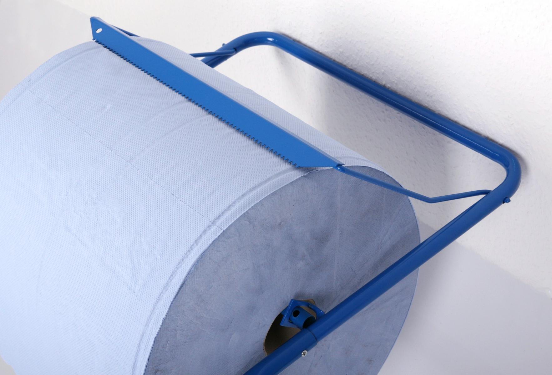 Putzrollenhalter Industrie Wandhalter 35x50x25cm SZAGATO Papierrollenhalter Wand Industrierollen Halter für Putzrollen Papierrolle Putzrollenständer
