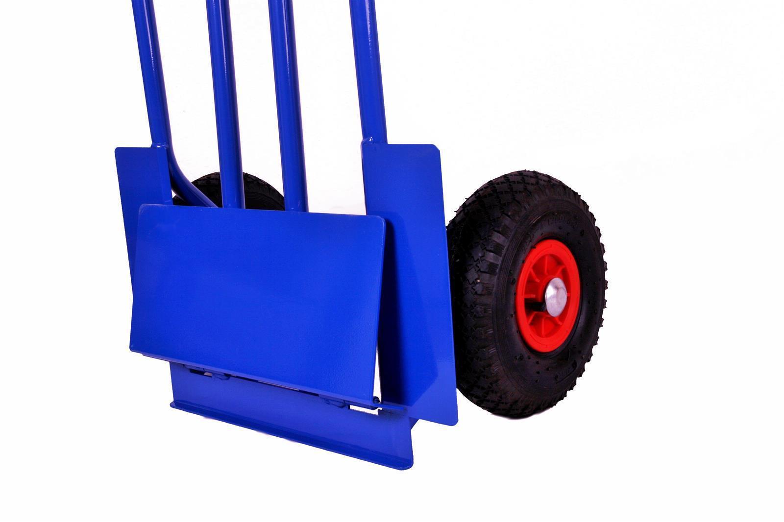 Sackkarre 250 kg HxBxT 108x58x48cm blau SZAGATO Sackkare 250kg Transportkarre klappbar Sackkarre Stahl Sackkarre klappbar Sackkarre kaufen