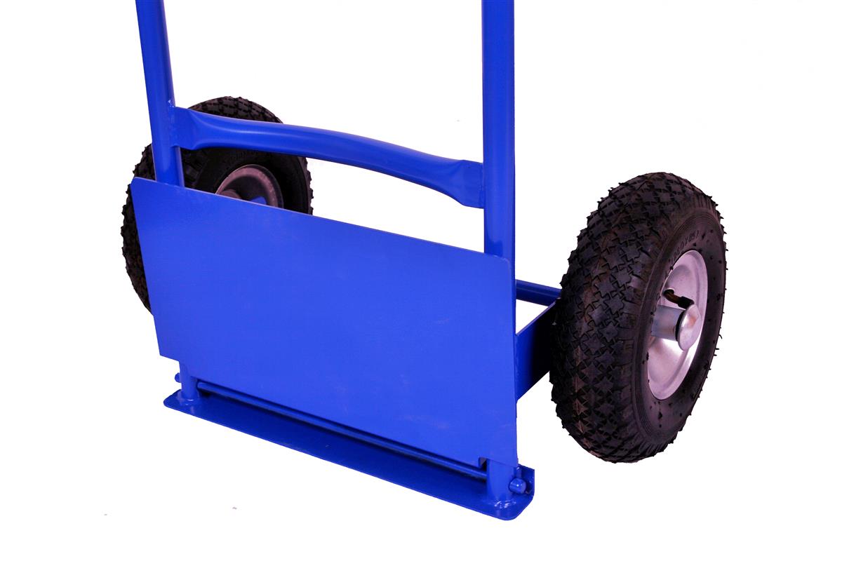 Sackkarre 150 kg 111x58x48cm blau klappbar SZAGATO Transportkarre klappbar Sackkarre Sackkarre klappbar faltbare Sackkarre kaufen Vollgummi Sackkarre