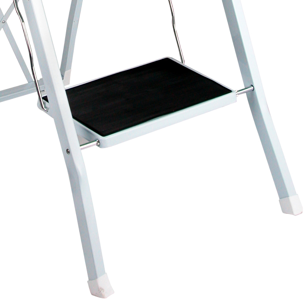 Klapptritt 2 Stufen 150 kg SZAGATO Klapptrittleiter Trittleiter 2 Stufen Klapptritt 2 Stufen Tritt Leiter 2 Stufen Stufentritt Trittleitern 2 Stufen