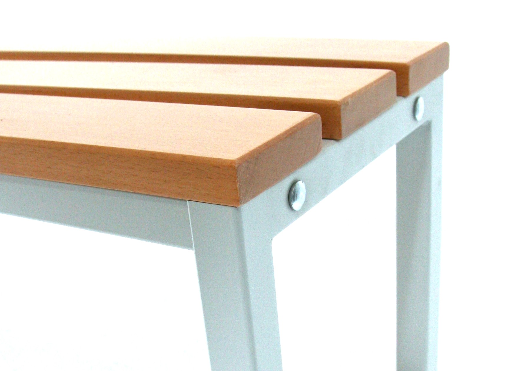 Garderobenbank mit Haken 1-seitig HxBxT 170x200x30cm Marke SZAGATO Umkleidebank Umkleide Sitzbank Garderobe mit Sitzbank Garderoben Bank