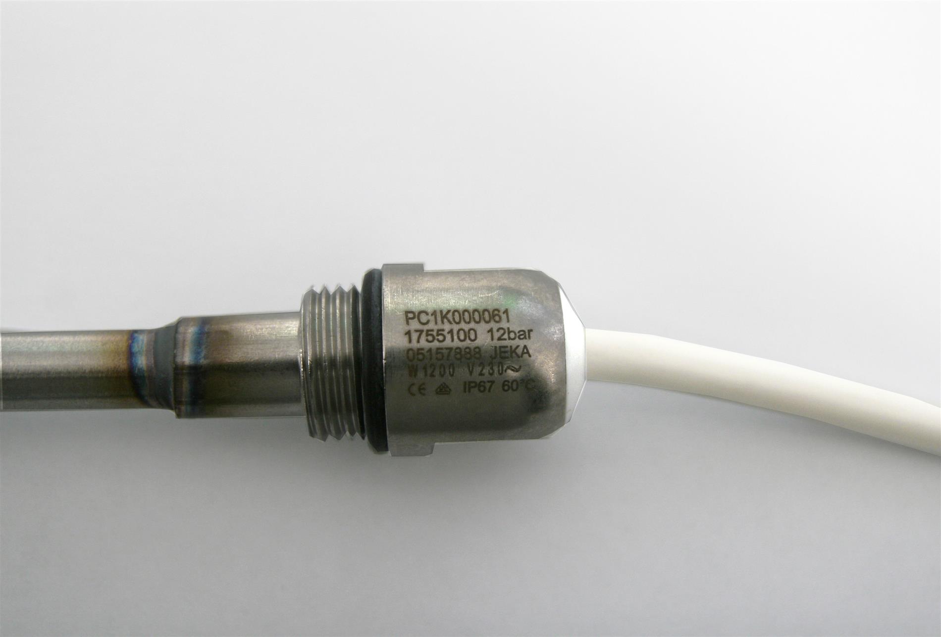 Heizstab 1200 Watt elektrisch Edelstahl für Heizkörper SZAGATO Heizstab Edelstahl Edelstahlheizstab Heizelement für Heizkörper Elektroheizstab kaufen