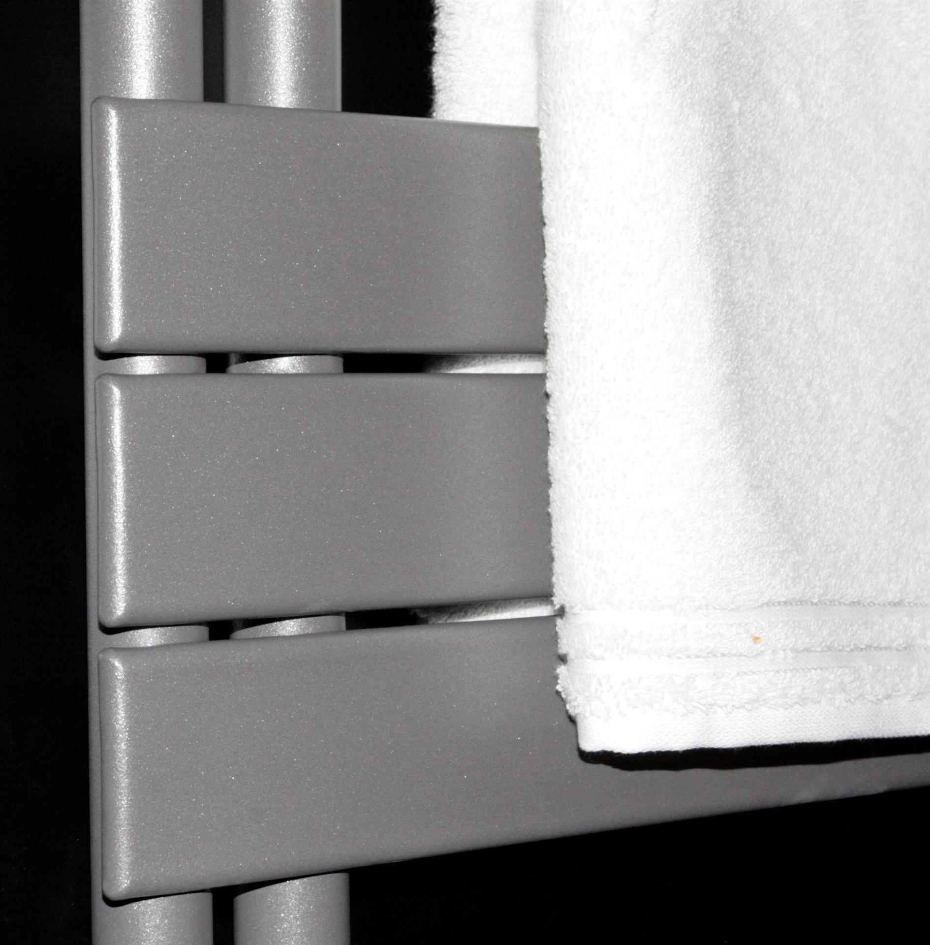 BADHEIZKÖRPER Design Chicago 3 175x50cm 740 Watt anthrzit - moonstone SZAGATO Designheizkörper Handtuchheizkörper mit Mittelanschluss Handtuchwärmer