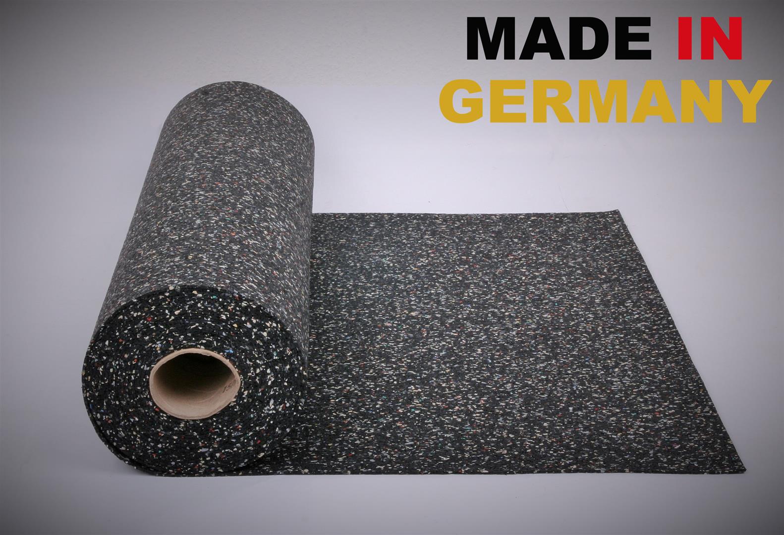 Gummimatte Anti-Vibrationsmatte Antirutschmatte 300x125x0,5cm SZAGATO Germany Gummigranulatmatte Bautenschutzmatte Kofferraummatte Anti-Rutschmatte