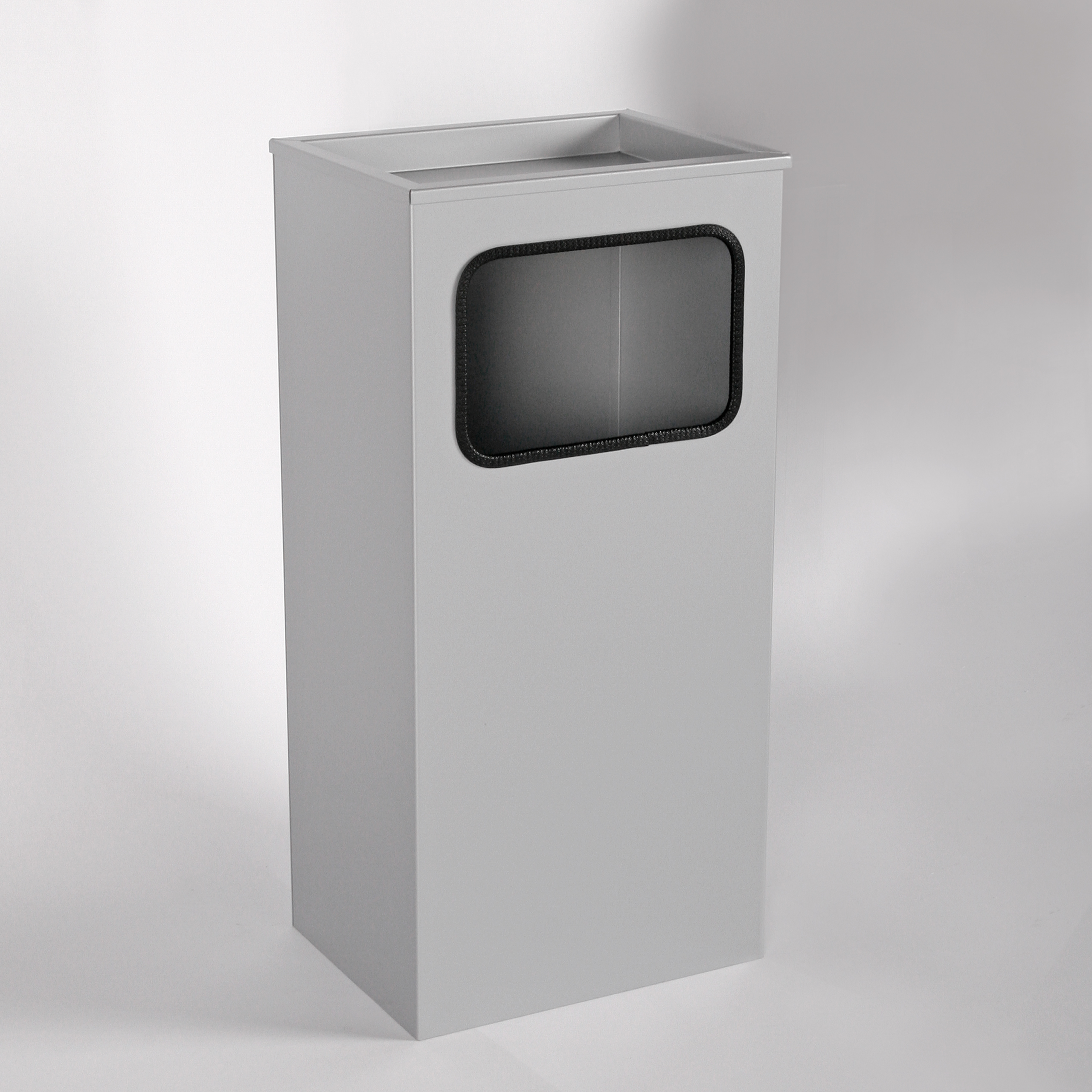 Aschenbecher Abfallascher Classic 62x30x23cm (Alle Ausführungen) SZAGATO Aschenbecher mit Mülleimer Standascher mit Abfallsammler Abfalleimer