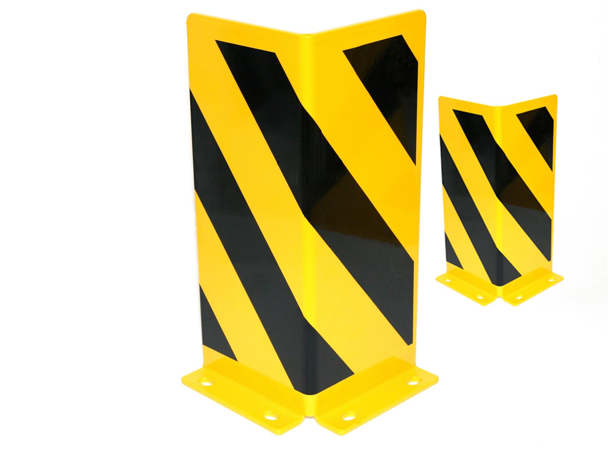 Rammschutz SET (2 Stück) 400x165x165x5 mm gerade  SZAGATO Regal Anfahrschutz  Rammschutzbügel  Anfahrschutzecke Rammschutzecke