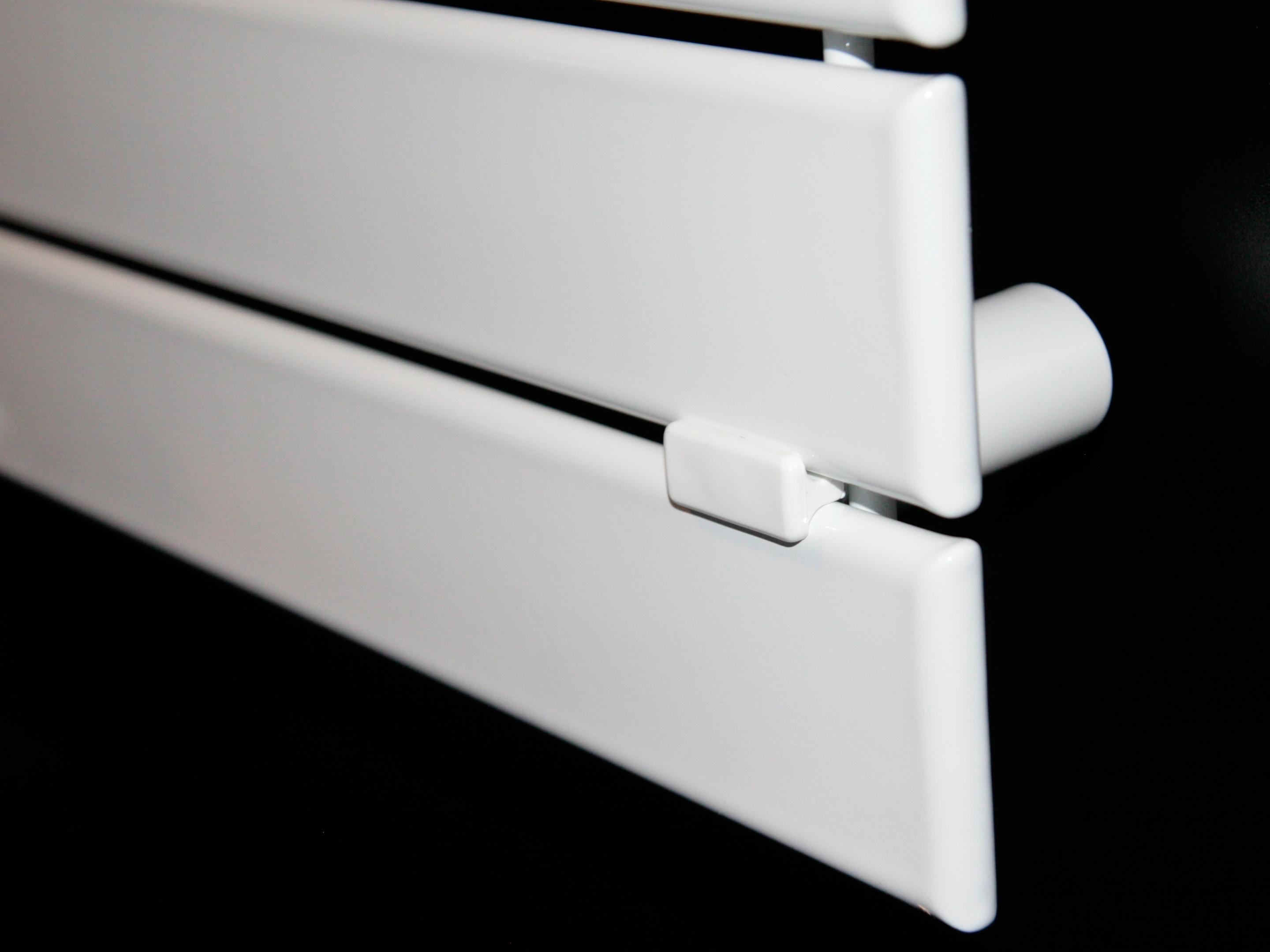 BADHEIZKÖRPER Design Chicago 3 175x50cm 740 Watt weiß SZAGATO Designheizkörper Handtuchheizkörper mit Mittelanschluss Handtuchwärmer