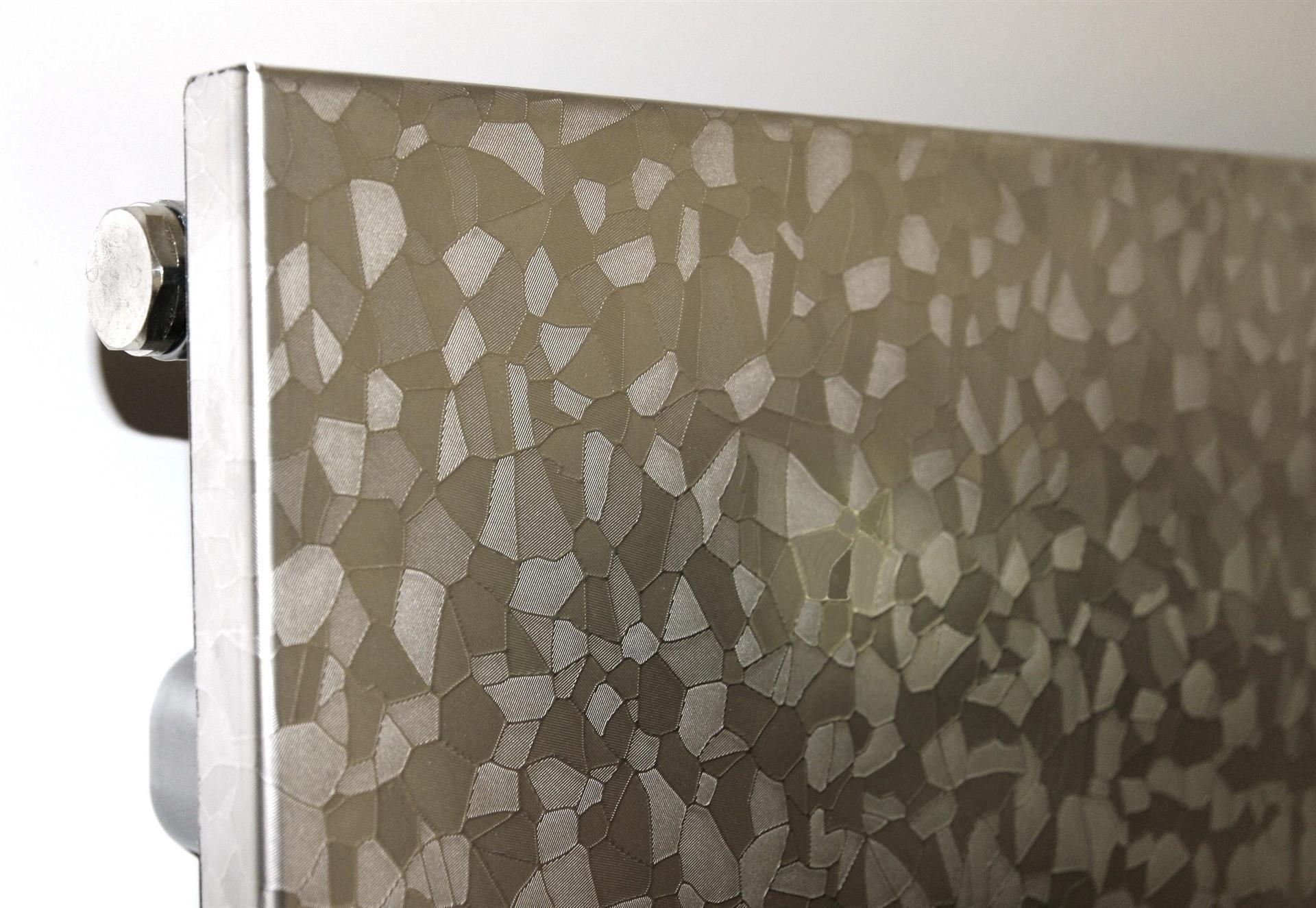 BADHEIZKÖRPER Design Austenit 2 120x47cm 799 Watt Edelstahl +1 Halter 15mm SZAGATO Designheizkörper Handtuchheizkörper Mittelanschluss Handtuchwärmer