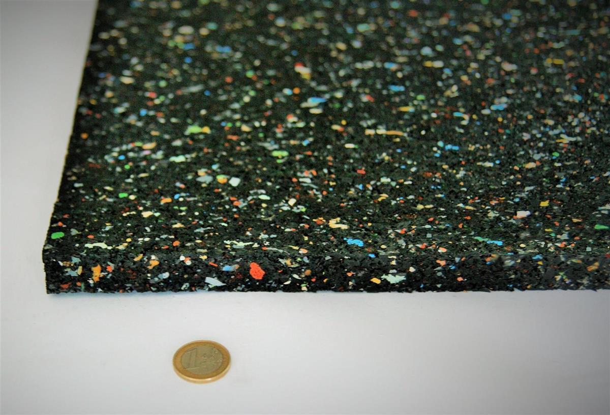 Gummimatte Anti-Vibrationsmatte Antirutschmatte 250 x 60 x 2cm SZAGATO Germany Gummigranulatmatte Antirutschmatte Kofferraummatte Anti-Rutschmatte