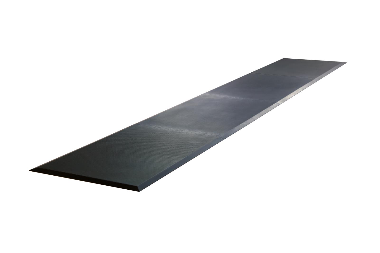 Arbeitsplatzmatte Gummi 362x65x1,3cm anthrazit SZAGATO Anti Ermüdungsmatte Steharbeitsplatz Arbeitsplatzmatte Gummi Anti-Ermüdungsmatten Arbeitzplatz