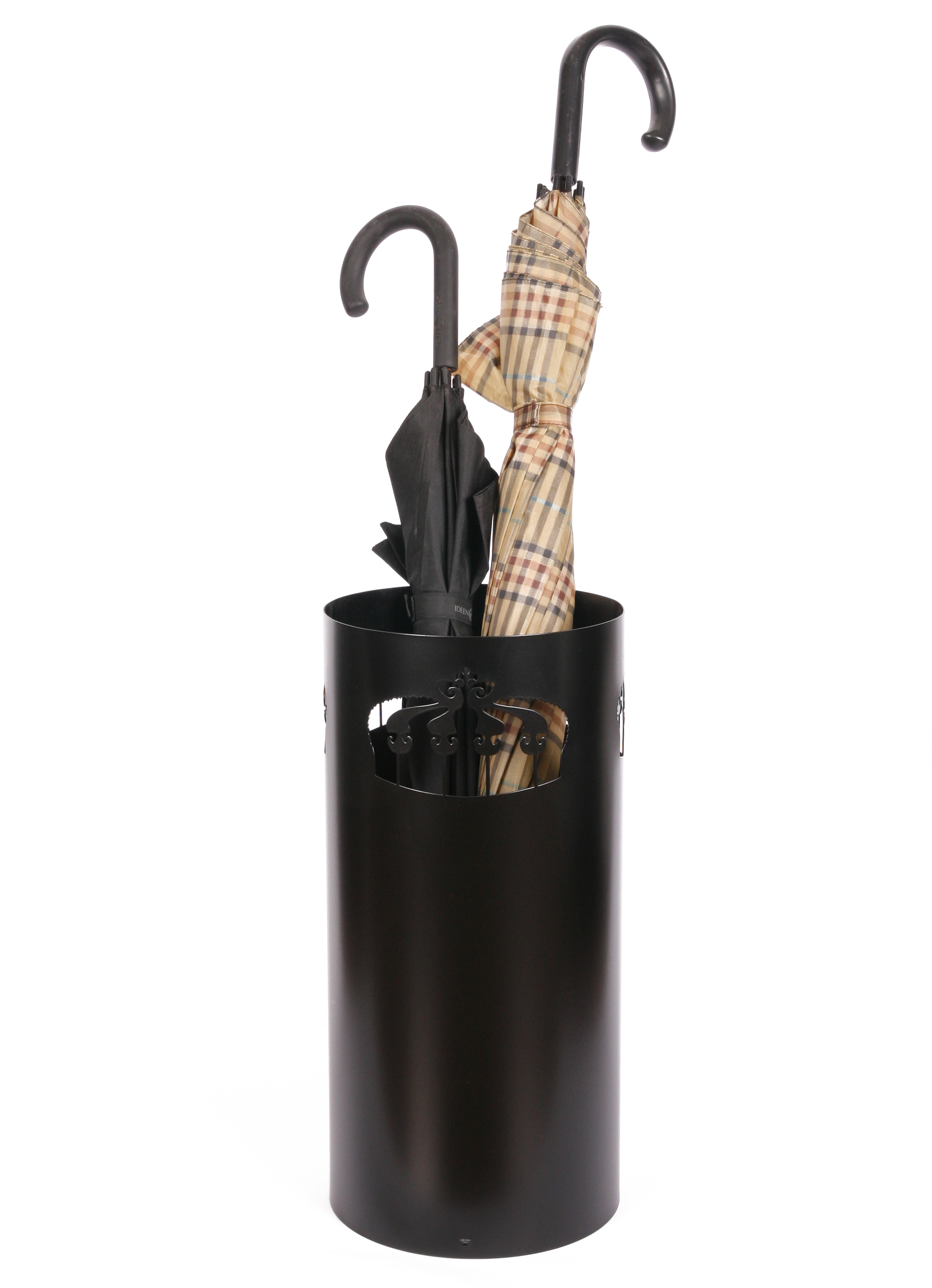 Schirmständer Crown 49xØ23cm schwarz SZAGATO Made in Germany moderner Regenschirmständer groß Schirmhalter Regenschirmhalter Design
