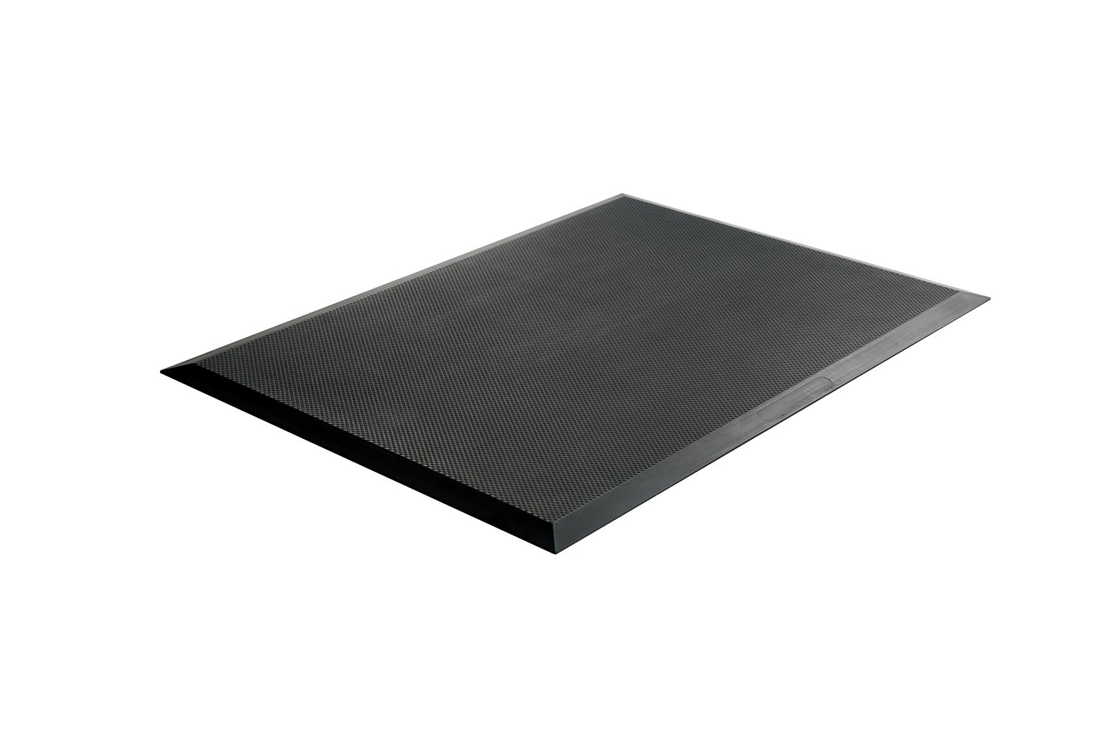 Arbeitsplatzmatte Gummi Flachnoppe 90x65x1,3cm anthrazit SZAGATO Arbeitsplatzmatte Anti Ermüdungsmatte Steharbeitsplatz Arbeitsplatzmatte