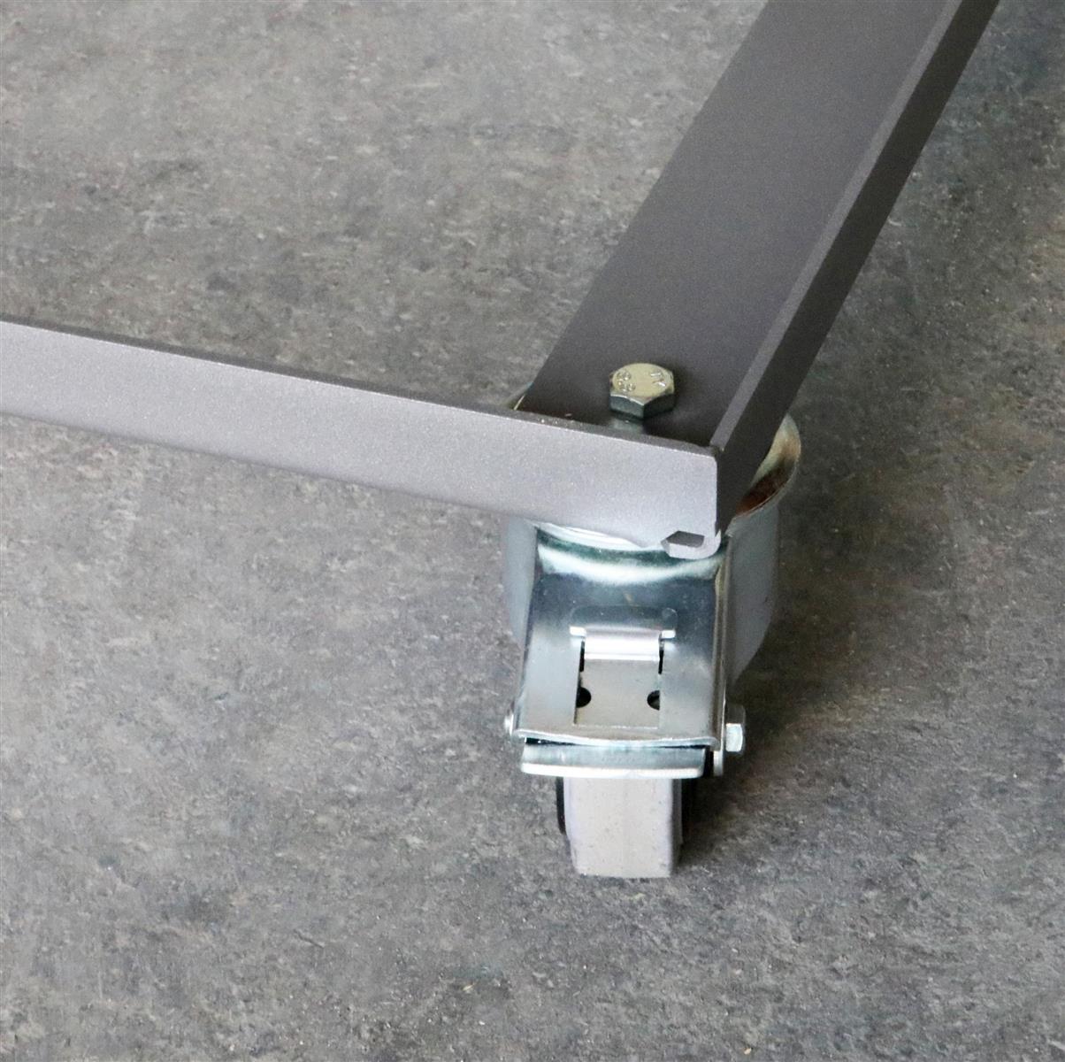 Palettenrollwagen 122x82cm für Europaletten 120x80cm 800kg SZAGATO Paletten Rollwagen Europalette Rollwagen für Europaletten Wagen Palettenrollwagen