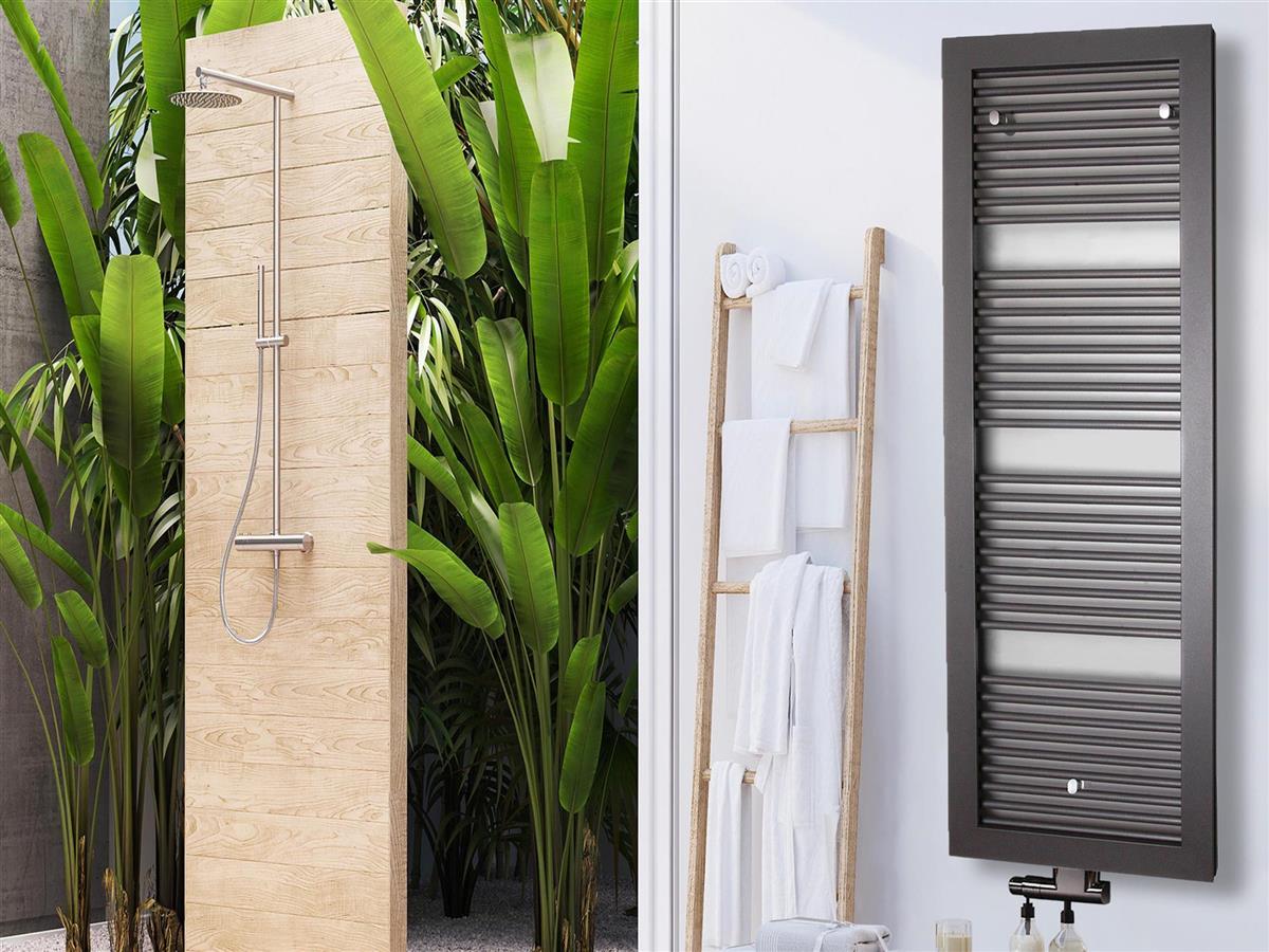 BADHEIZKÖRPER Design Window 3 177x60cm 1224 Watt anthrazit moonstone SZAGATO Designheizkörper Handtuchheizkörper mit Mittelanschluss Handtuchwärmer