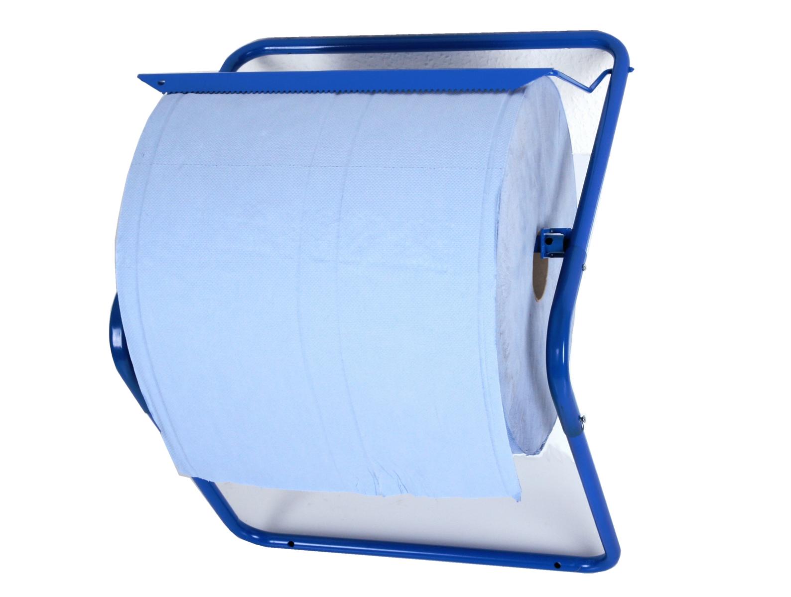 Putzrollenhalter Industrie Wandhalter 35x50x25cm SZAGATO Papierrollenhalter Wand Industrierollen Halter für Putzrollen Papierrolle Putzrollenständer