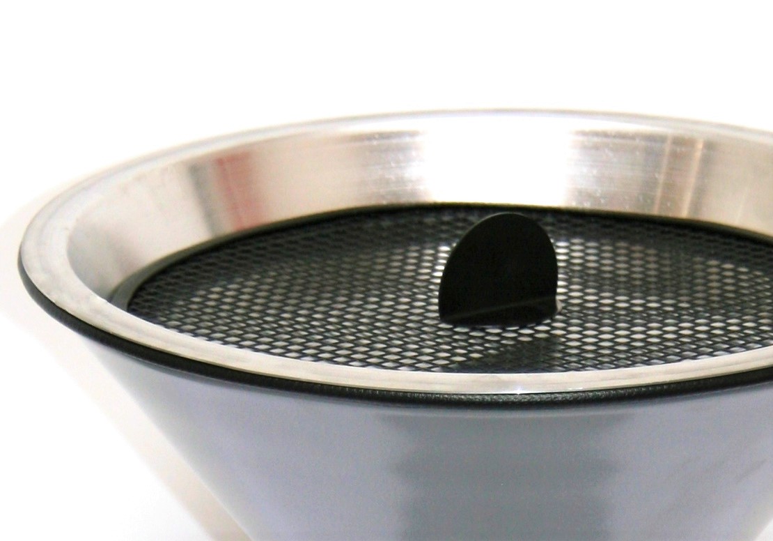 Stand Aschenbecher SZ 70x40cm silbermetallic SZAGATO Made in Germany Aschenbecher für draußen mit Deckel Standaschenbecher Stand Aschenbecher outdoor