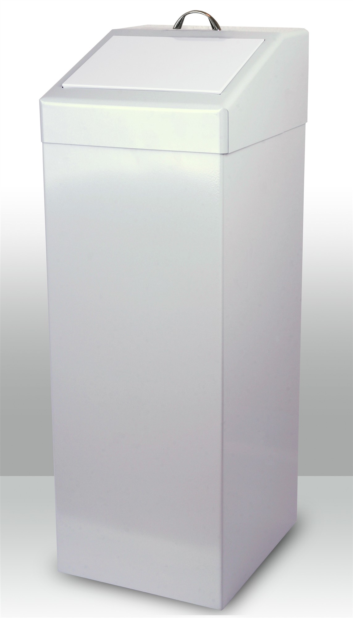 Abfallbehälter 87 ltr + Innenbehälter 90x34x38cm weiß SZAGATO Abfallbehälter Abfalleimer Abfallsammler Mülleimer großes Volumen Wertstoffsammler groß